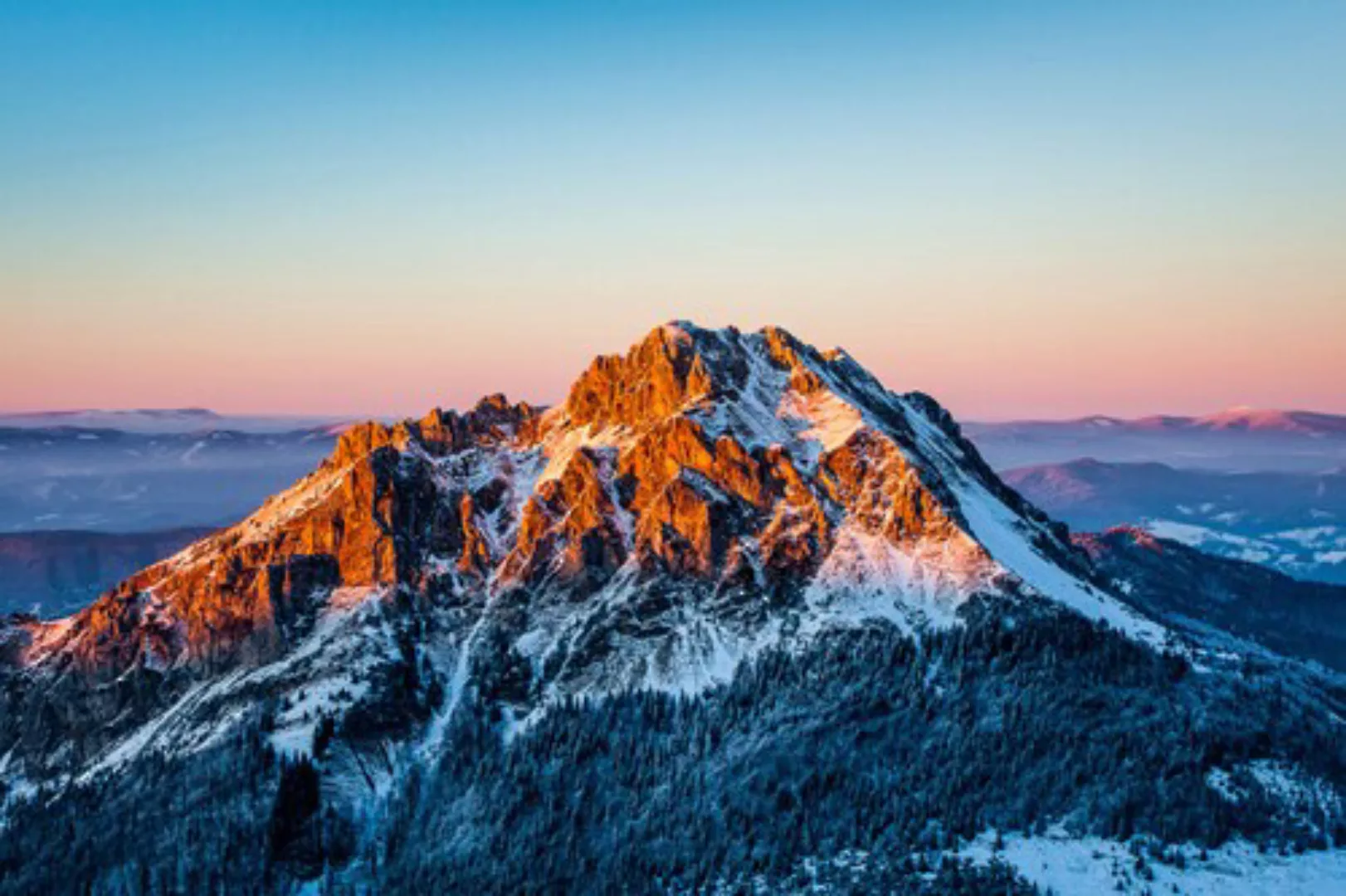 Papermoon Fototapete »Schneeberg« günstig online kaufen