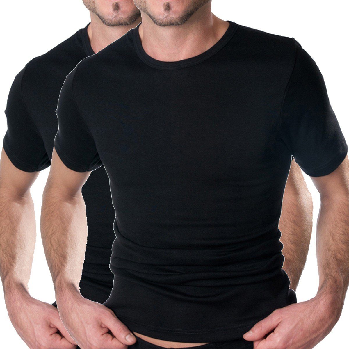 HERMKO Unterziehshirt 16800 2er Pack Herren günstig online kaufen