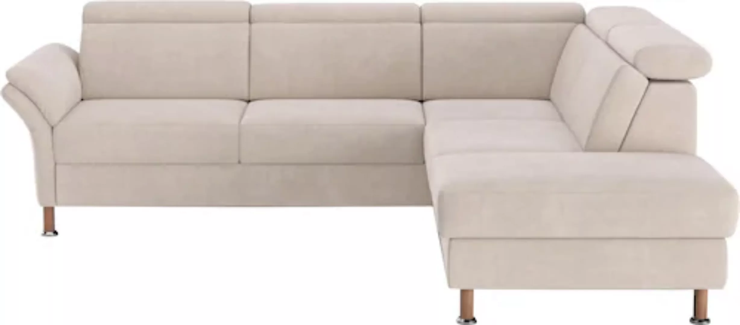 Home affaire Ecksofa »Calypso L-Form«, mit Relaxfunktion motorisch im Sofa günstig online kaufen