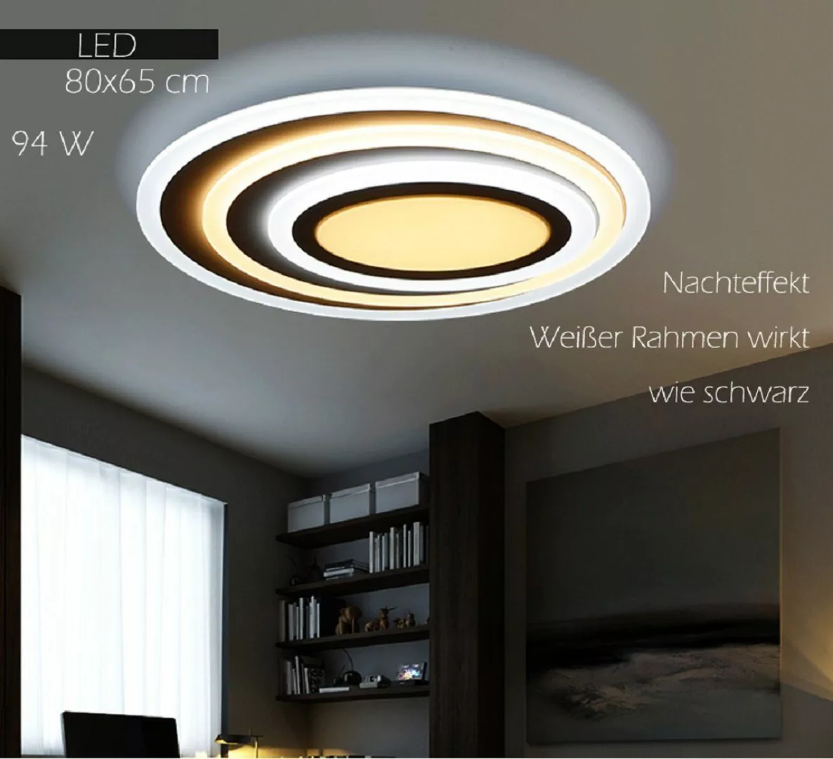 Euroton LED Deckenleuchte LED Deckenleuchte Deckenlampe günstig online kaufen