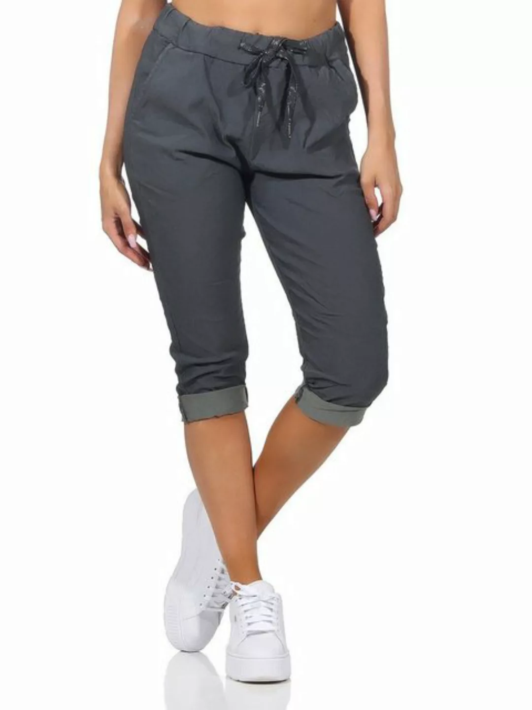 Aurela Damenmode 7/8-Hose Damen Sommerhose Capri Jeans Kurze Hose Bermuda i günstig online kaufen