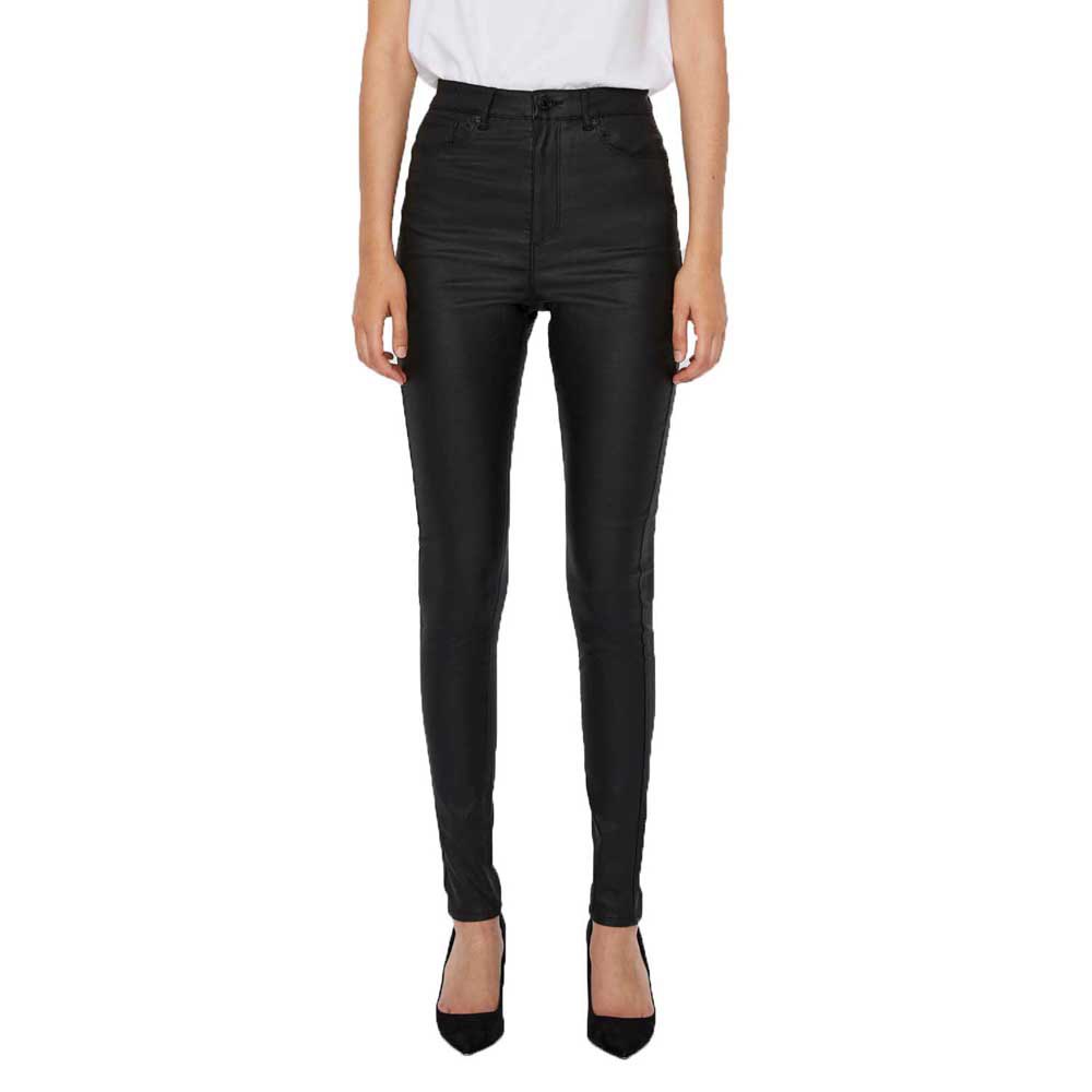 VERO MODA Vmloa High Waist Skinny Fit Jeans Damen Schwarz günstig online kaufen