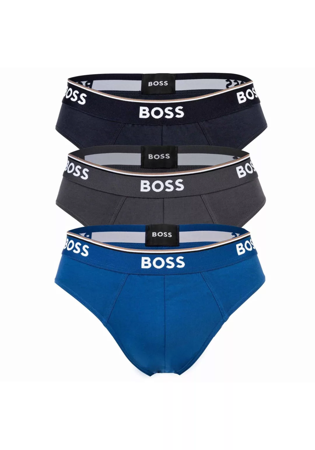 BOSS Slip, (Packung, 3er-Pack), mit Logo Webbund günstig online kaufen