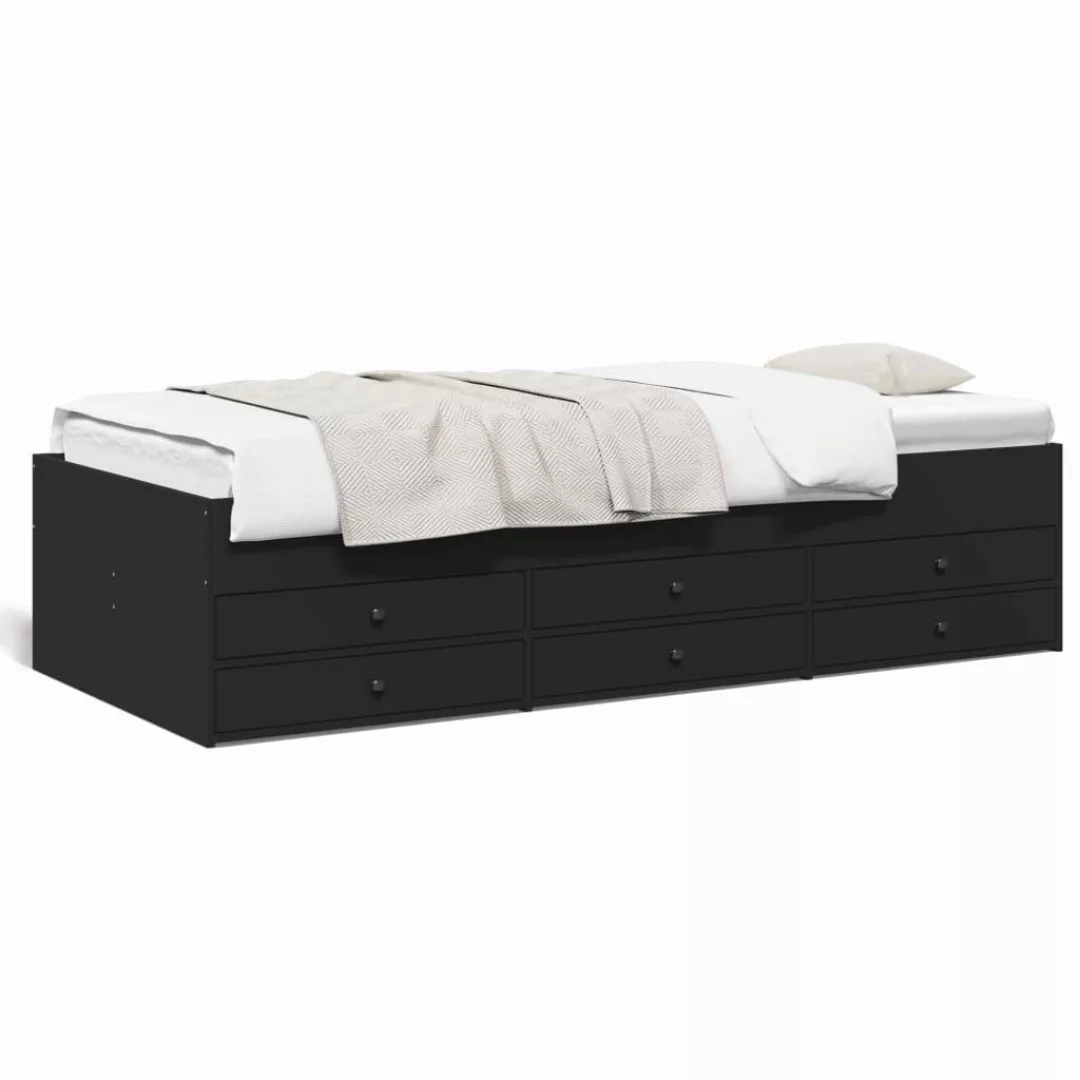 vidaXL Bett Tagesbett mit Schubladen ohne günstig online kaufen
