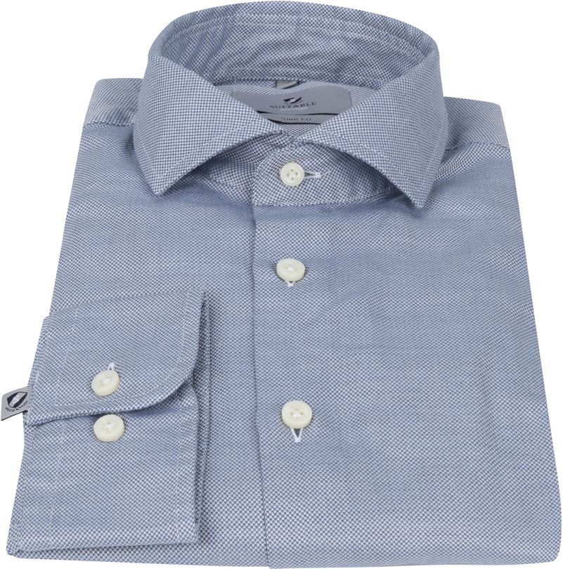 Suitable Prestige Hemd Funi Blau - Größe 39 günstig online kaufen