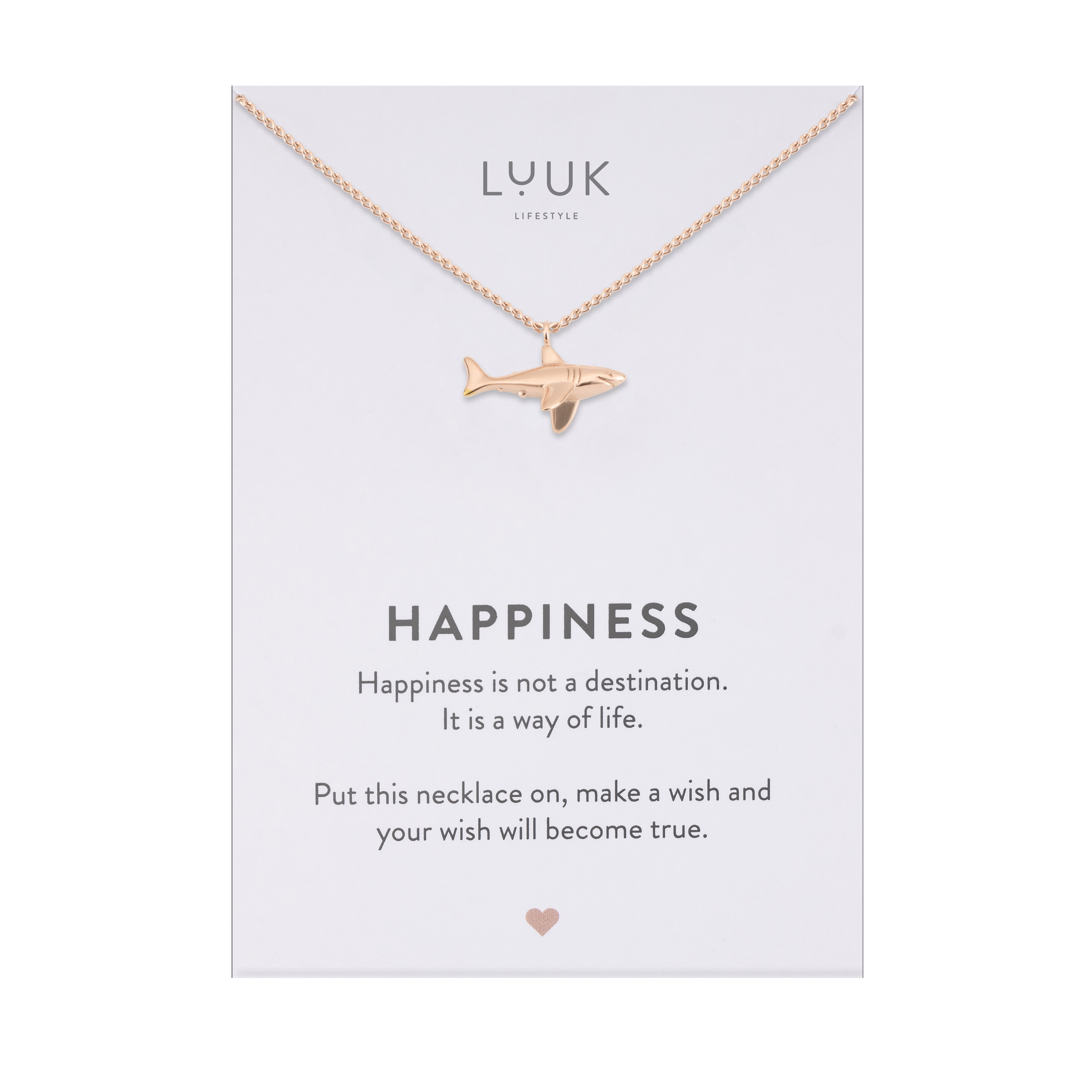 LUUK LIFESTYLE Kette mit Anhänger Hai, günstig online kaufen