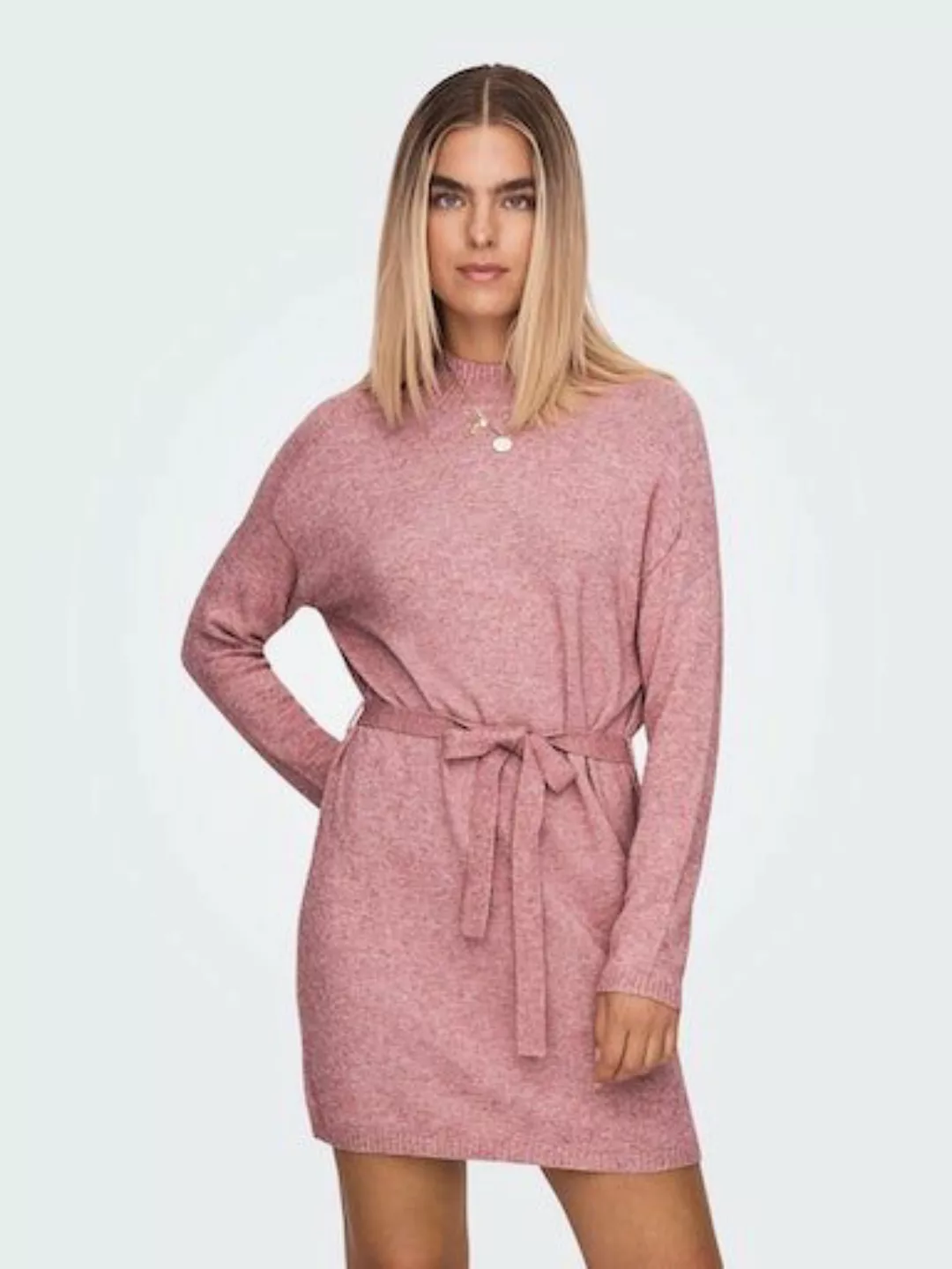 ONLY Strickkleid ONLLEVA L/S BELT DRESS EX KNT günstig online kaufen