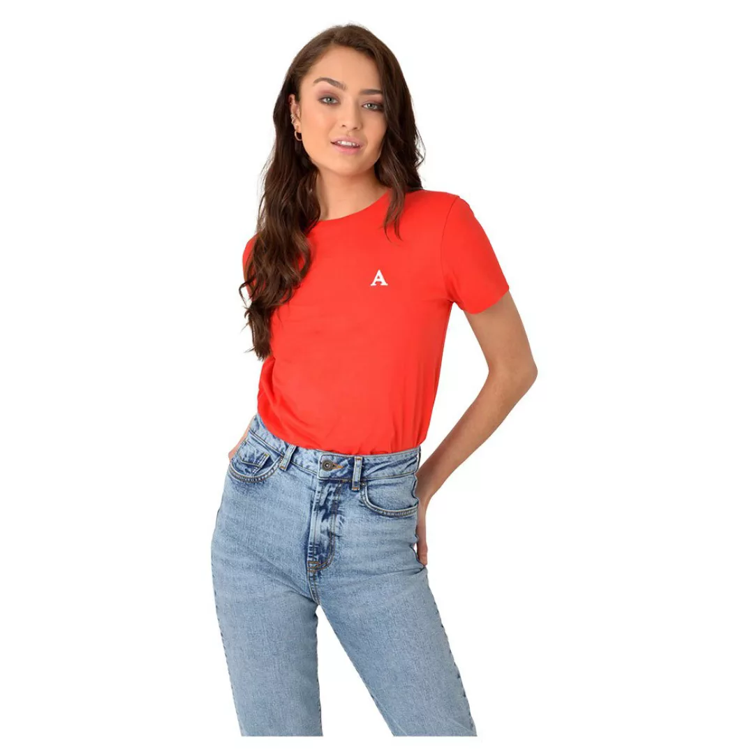 Aeropostale Kurzärmeliges T-shirt Aero Basic S Red günstig online kaufen