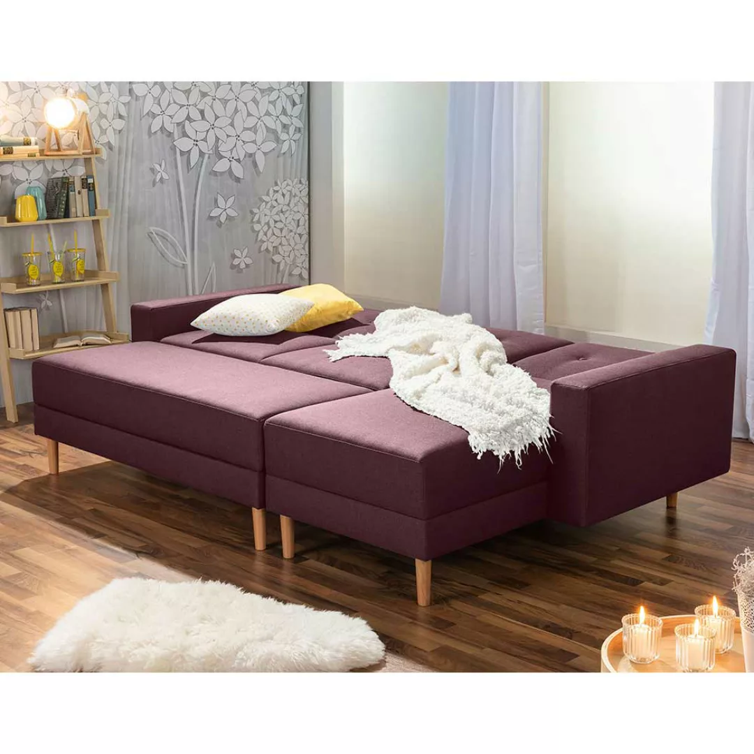 Ecksofa mit Schlaffunktion Armlehnen (zweiteilig) günstig online kaufen
