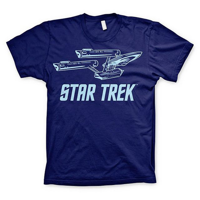 Close Up T-Shirt Star Trek TShirt Enterprise Ship S günstig online kaufen