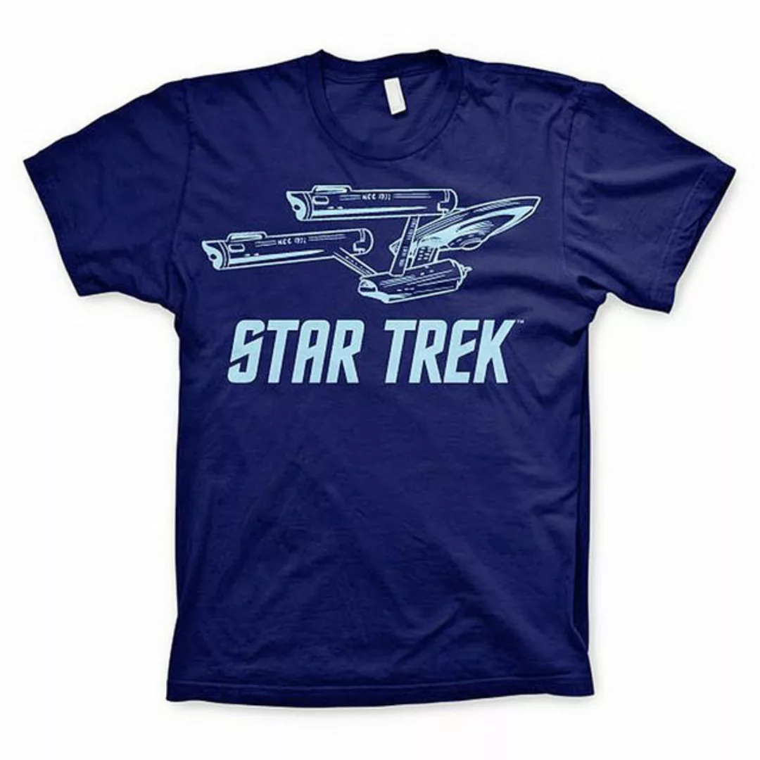 Close Up T-Shirt Star Trek TShirt Enterprise Ship XL günstig online kaufen