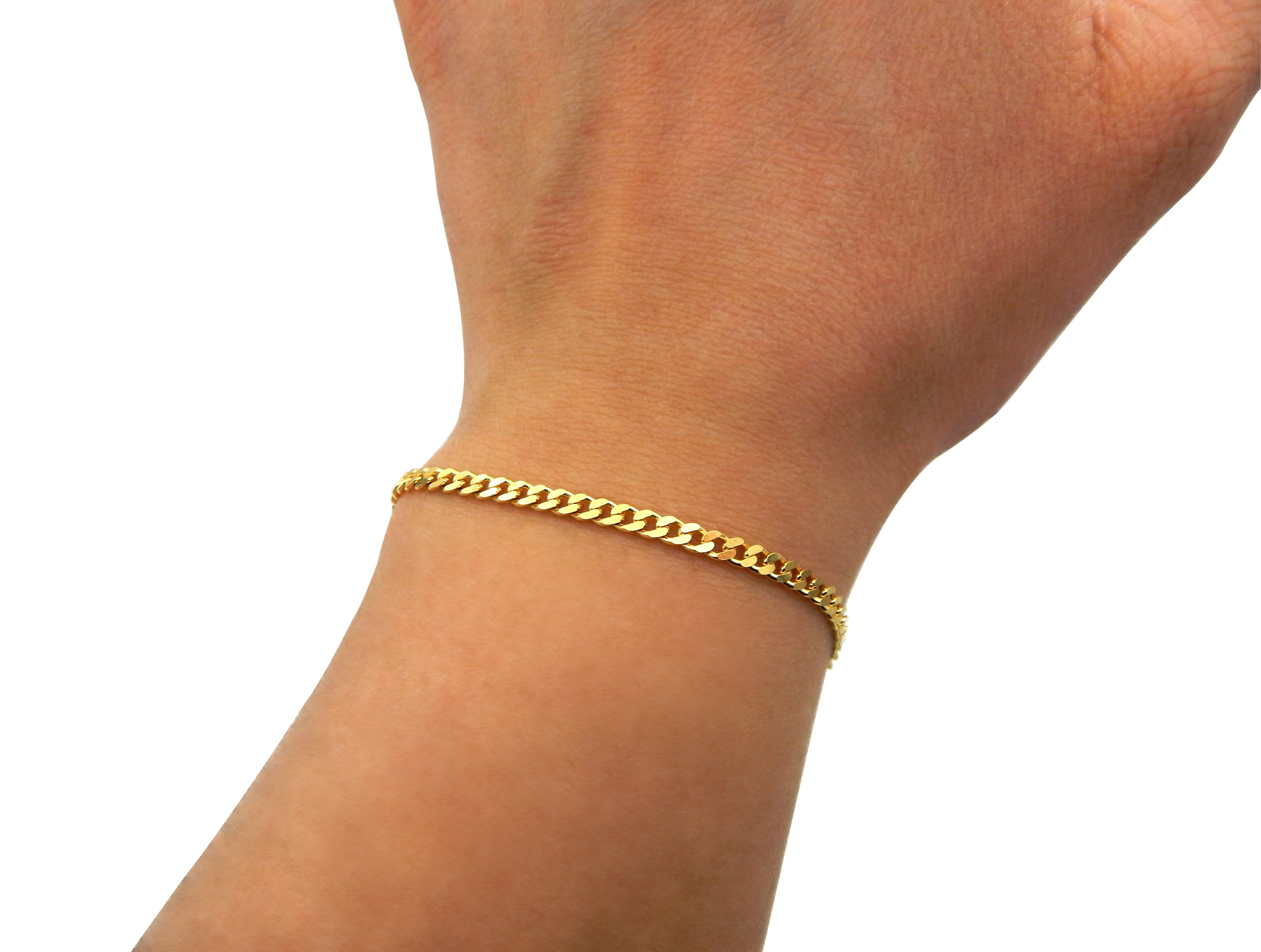 Kauf-mich-weg by Bella T Silberarmband Panzerarmband günstig online kaufen