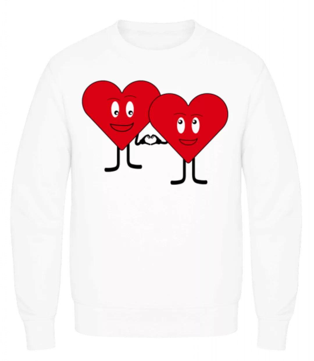 Zwei Herzen Lieben Sich · Männer Pullover günstig online kaufen