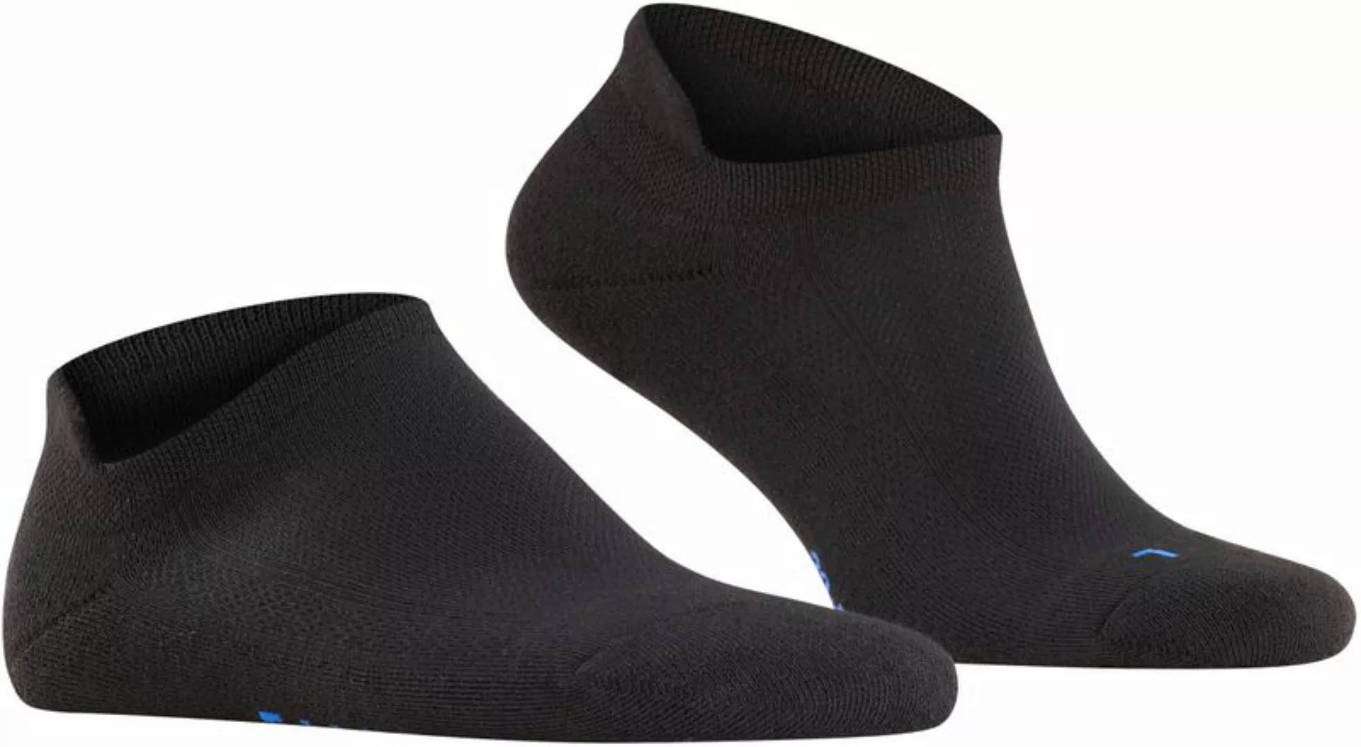 FALKE Cool Kick Trainer Socken Schwarz - Größe 44-45 günstig online kaufen
