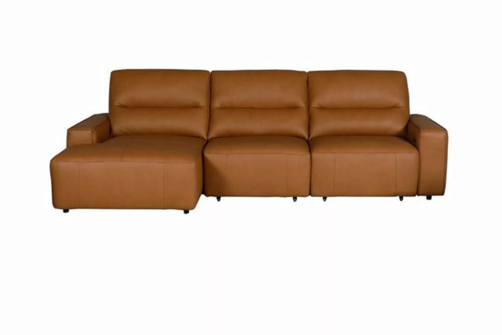 KAWOLA Big-Sofa DORI, Couch Leder motorischer Sitzvorzug verschiedene Farbe günstig online kaufen