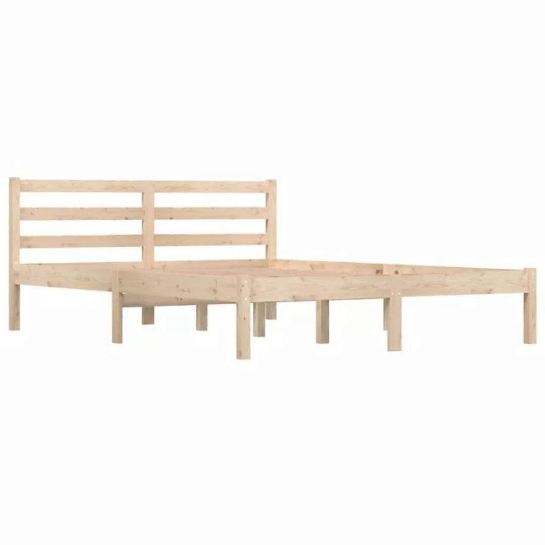 furnicato Bett Massivholzbett Kiefer 120x190 cm günstig online kaufen