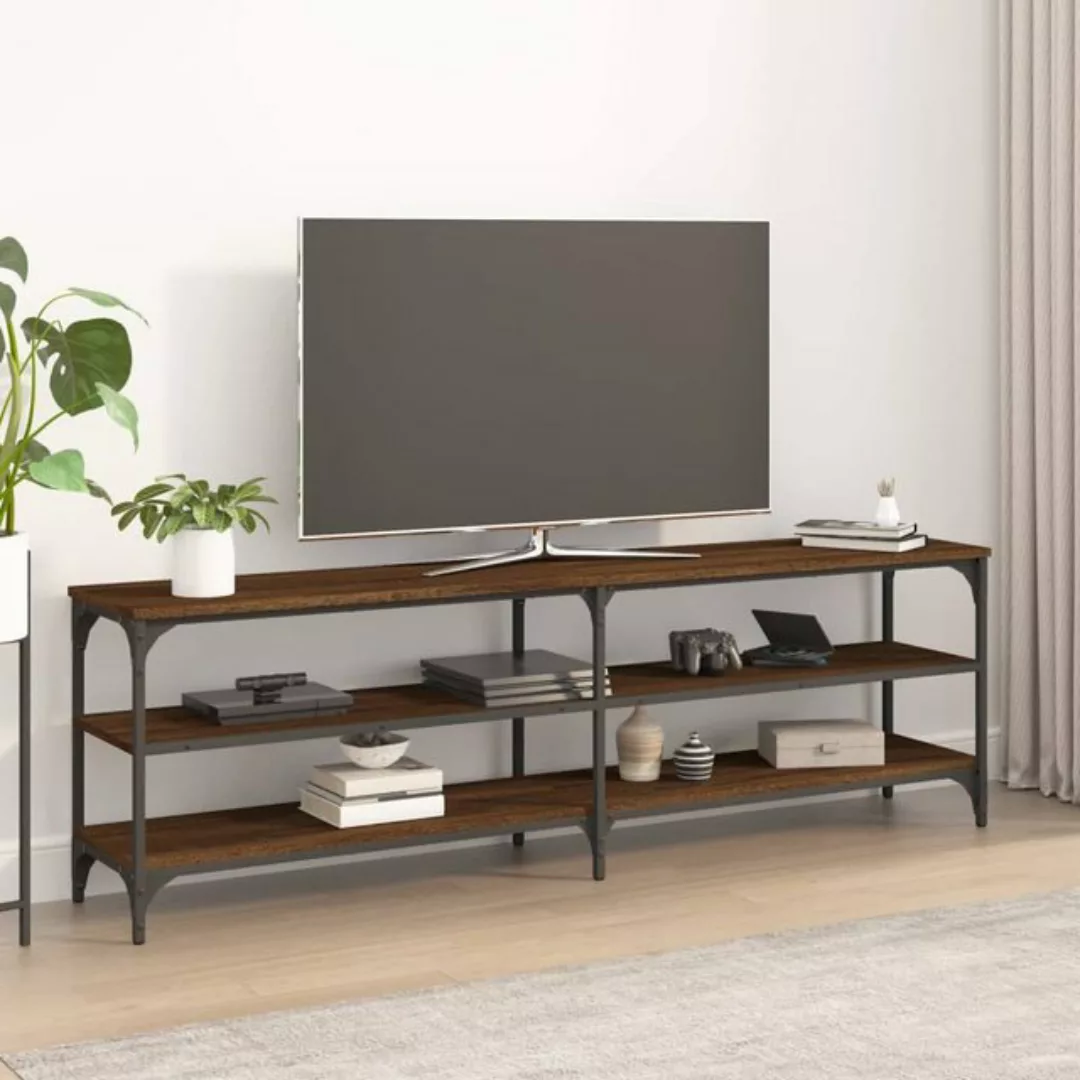 Vidaxl Tv-schrank Braun Eichen-optik 160x30x50 Cm Holzwerkstoff günstig online kaufen