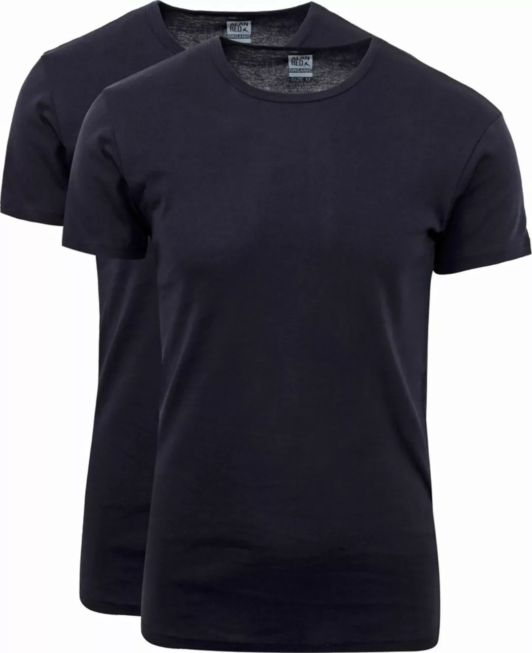 Alan Red Copenhagen T-Shirt Navy 2er-Pack - Größe XL günstig online kaufen