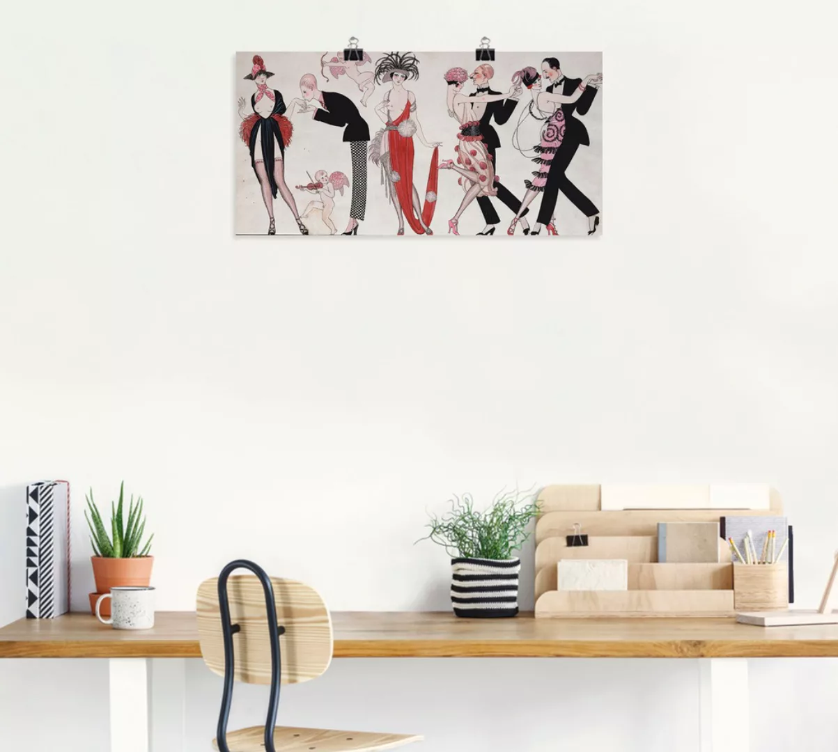Artland Wandbild »Tango.«, Sport, (1 St.), als Leinwandbild, Poster in vers günstig online kaufen