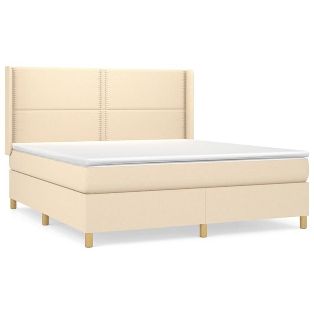 vidaXL Boxspringbett Bett Boxspringbett mit Matratze & Topper Stoff verschi günstig online kaufen