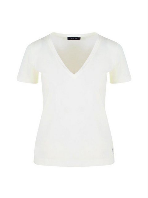 Rivus T-Shirt Damen Basic T-Shirt aus - Kurzarm Shirt, Schmeichelhafte Pass günstig online kaufen