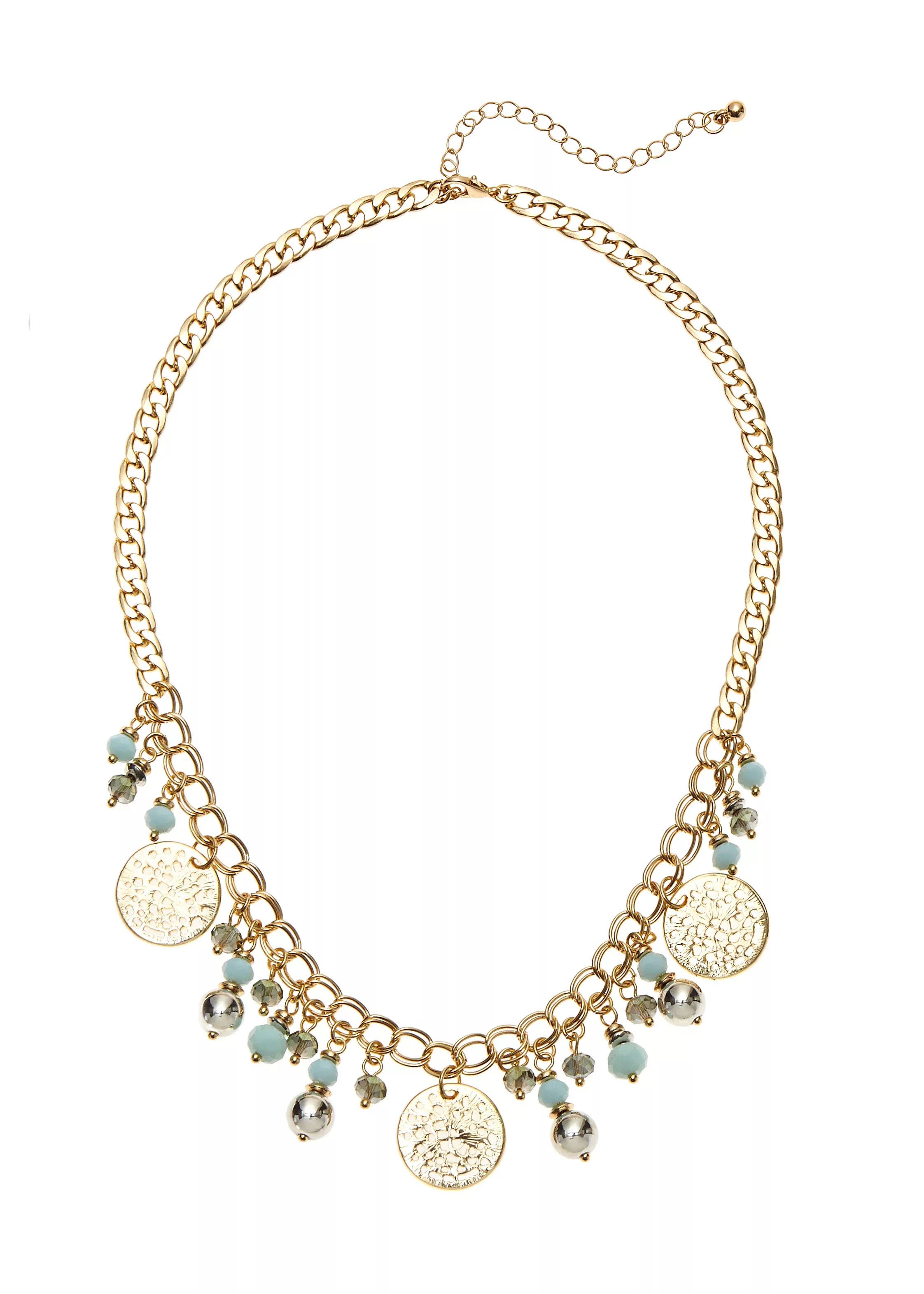 LASCANA Kette mit Anhänger, mit modischen Perlen, Halskette, Halsschmuck, G günstig online kaufen