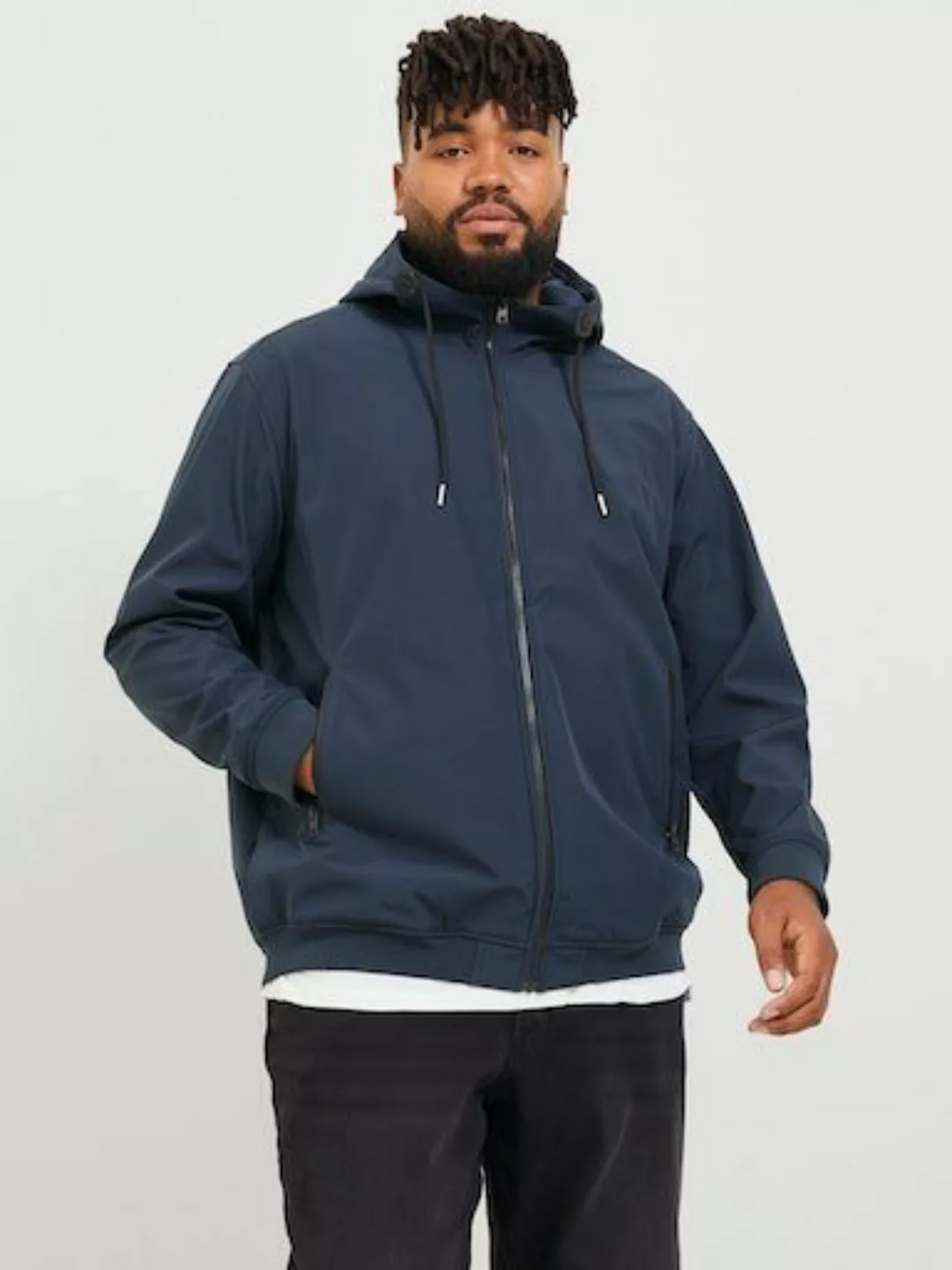 Jack & Jones PlusSize Softshelljacke "JJEBASIC SOFTSHELL HOOD NOOS PLS", mi günstig online kaufen