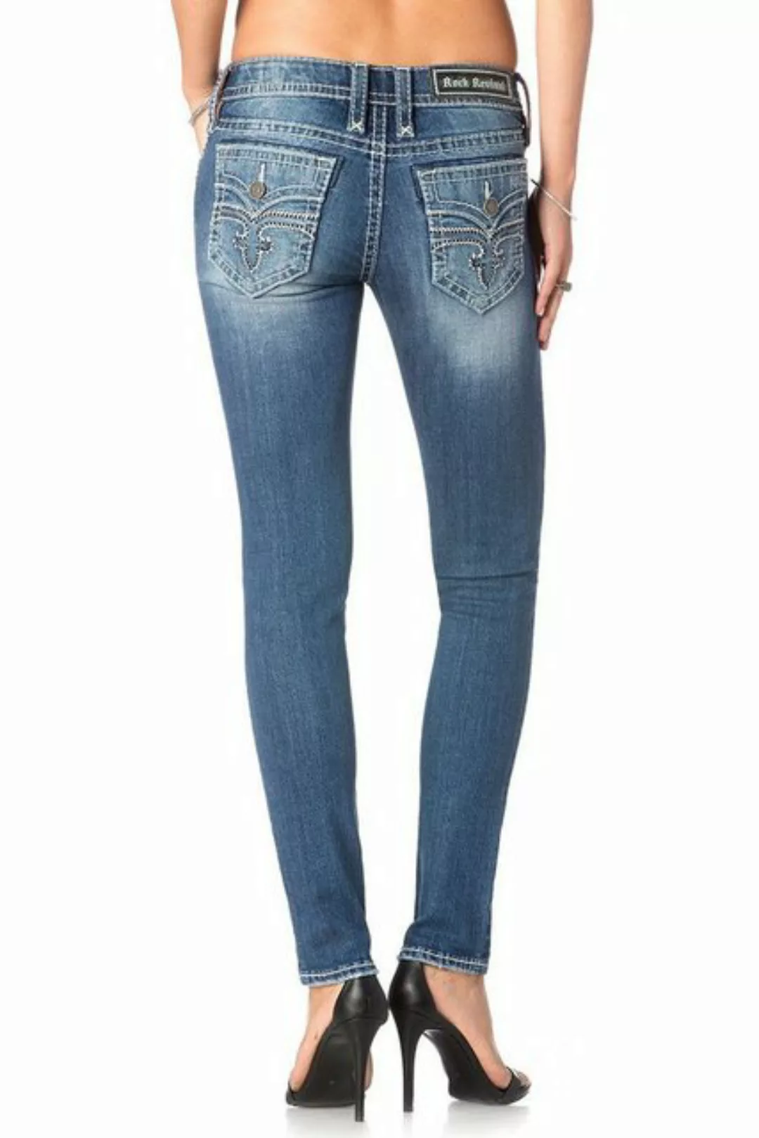 Rock Revival Skinny-fit-Jeans günstig online kaufen