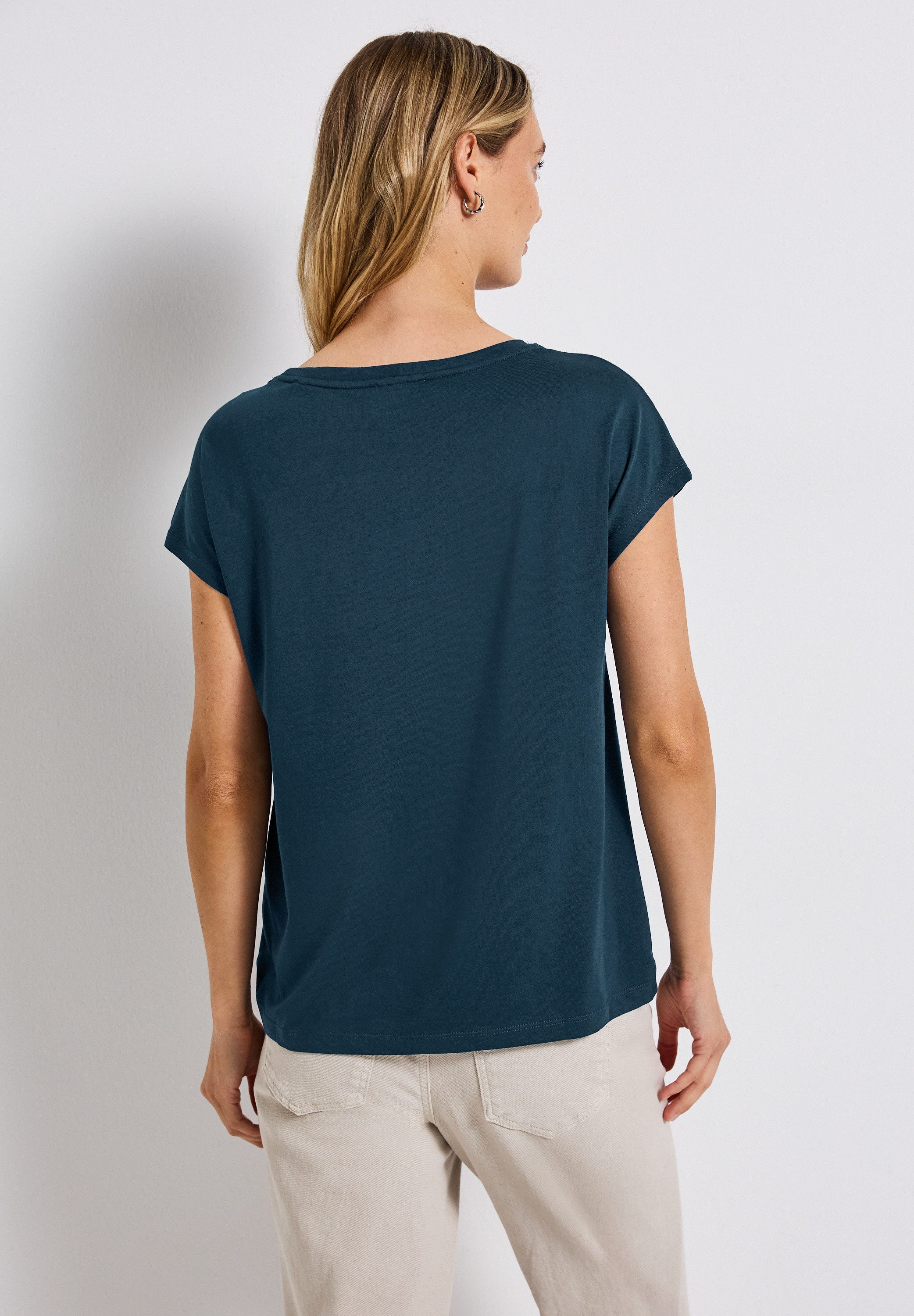 STREET ONE T-Shirt, im soften Baumwoll-Mix günstig online kaufen