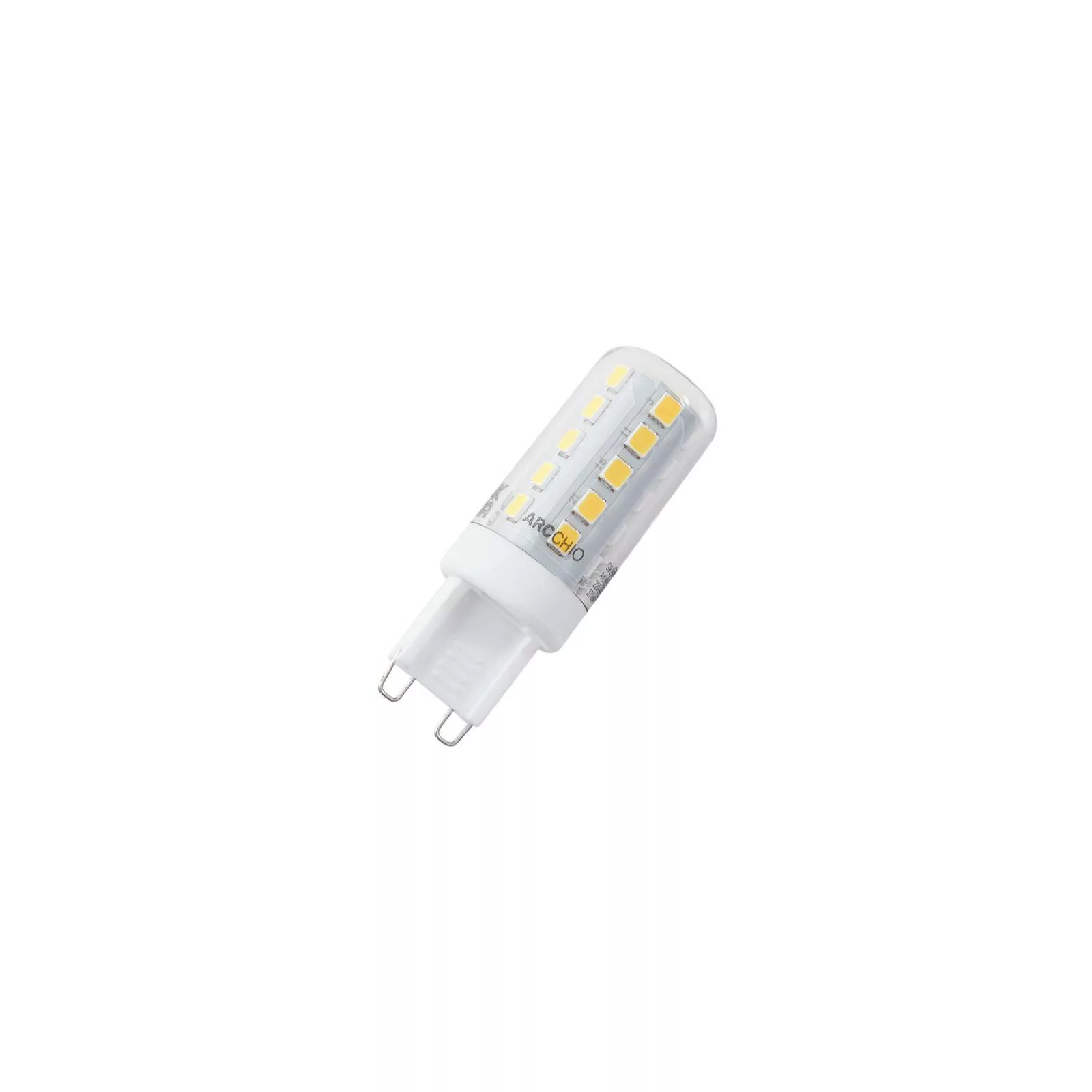 Arcchio LED-Leuchtmittel, G9, 2.700 K, 2 W, klar, 370 lm günstig online kaufen