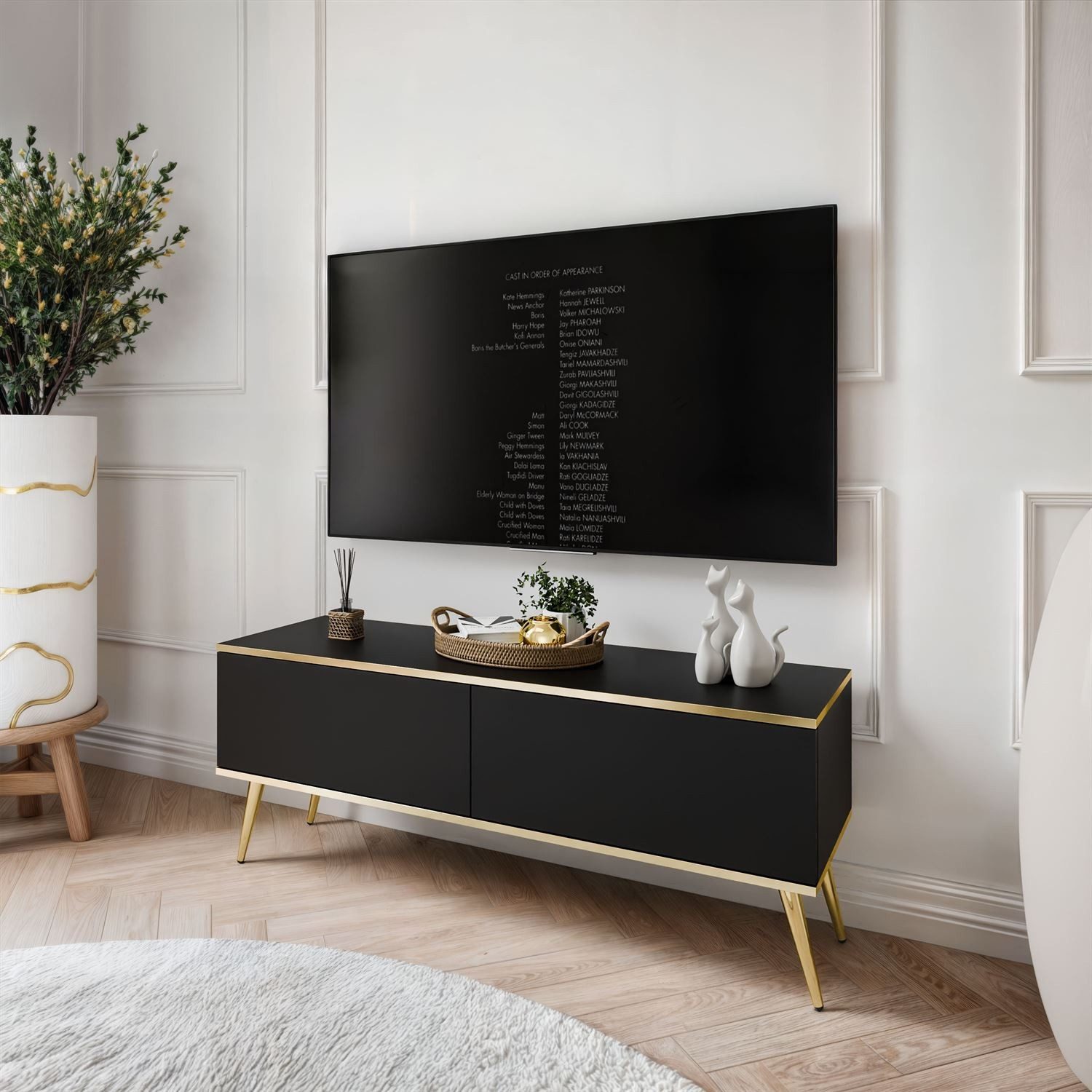 ALLHOUSE24 TV-Schrank SENSO 135 cm Unterschrank günstig online kaufen