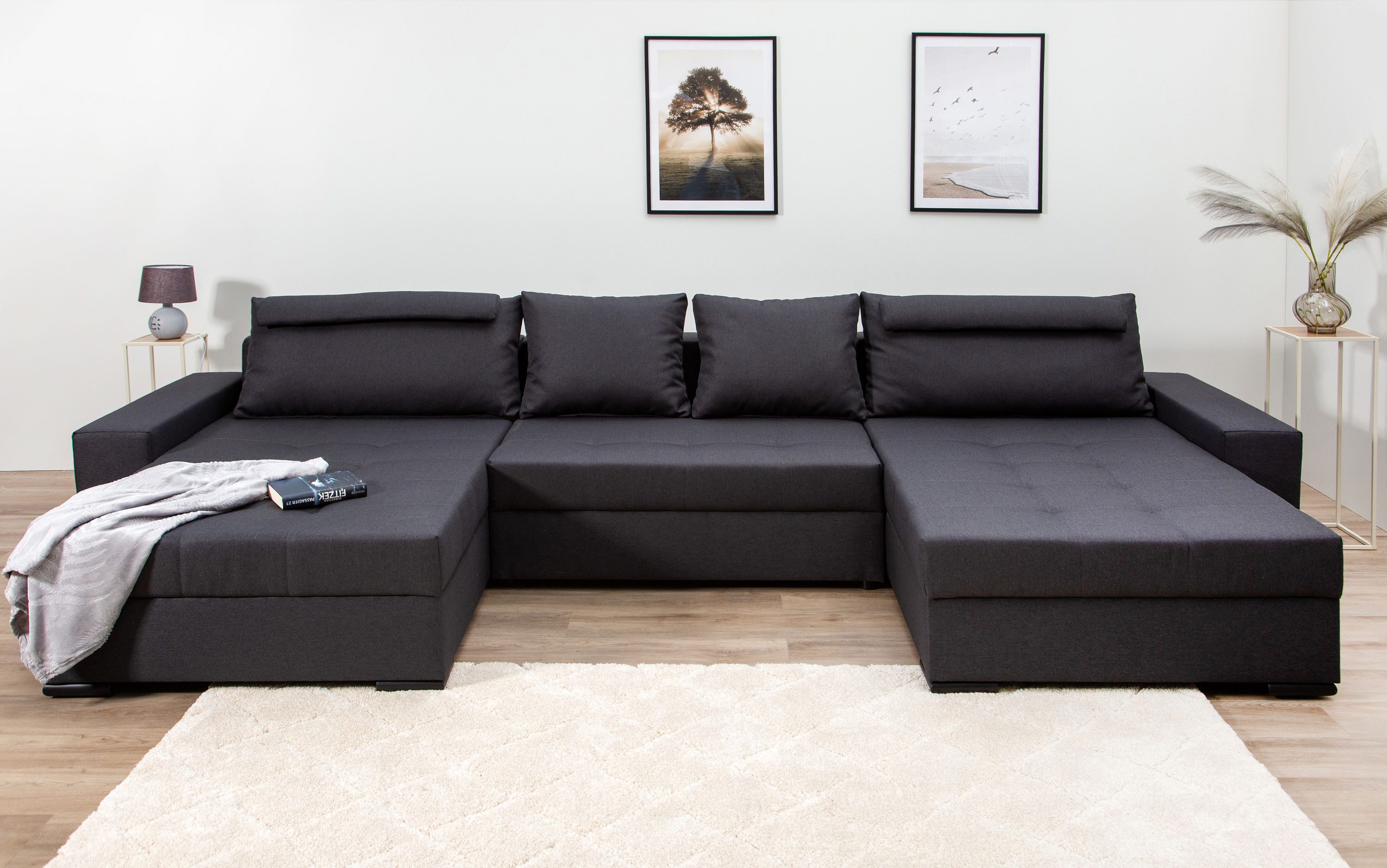 COLLECTION AB Wohnlandschaft "XXXL-Josy Relax U-Form Breite 352 cm, mit 2 g günstig online kaufen