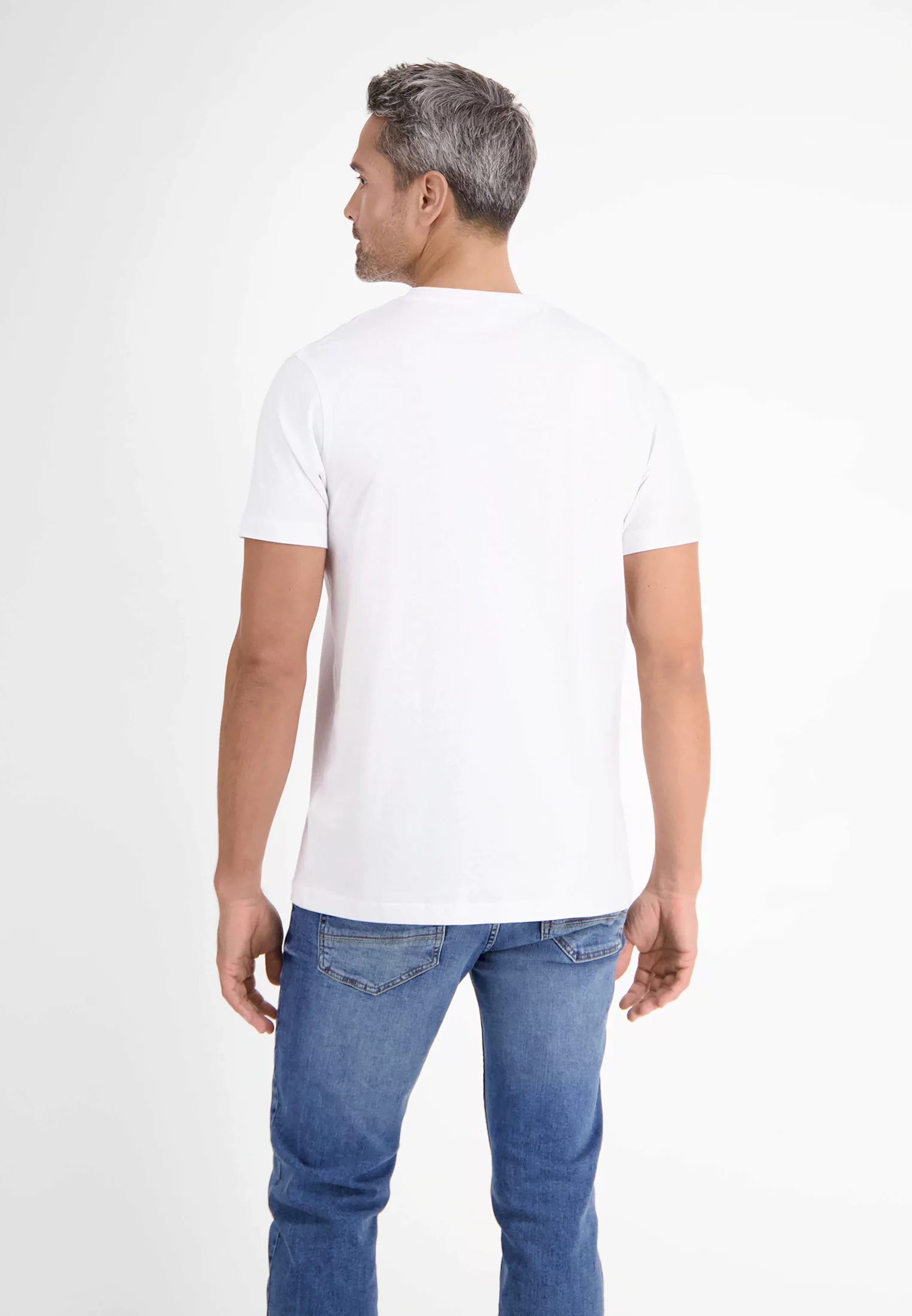 LERROS T-Shirt "LERROS Doppelpack T-Shirt, V-Neck in Premium Baumwollqualit günstig online kaufen