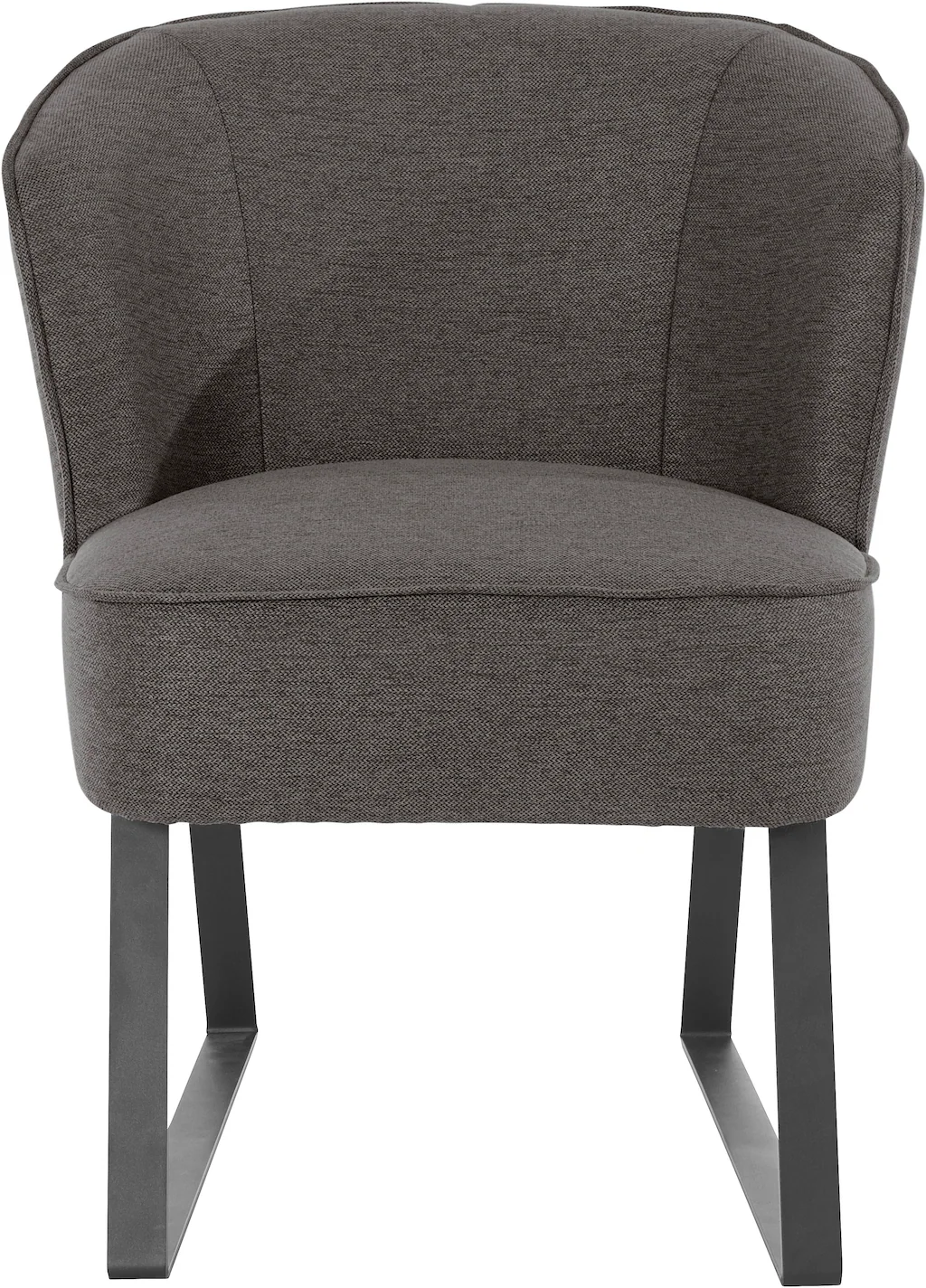 exxpo - sofa fashion Sessel "Americano", mit Keder und Metallfüßen, Bezug i günstig online kaufen
