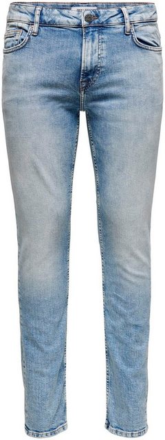 Only & Sons Herren Jeans ONSLOOM FG 1409 - Slim Fit - Blau - Blue Denim günstig online kaufen