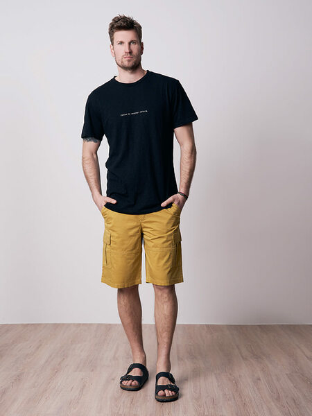 Organic Cargoes Shorts Senfgelb günstig online kaufen