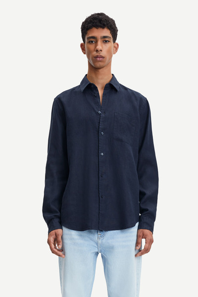 Leinenhemd - Liam Nf Shirt günstig online kaufen