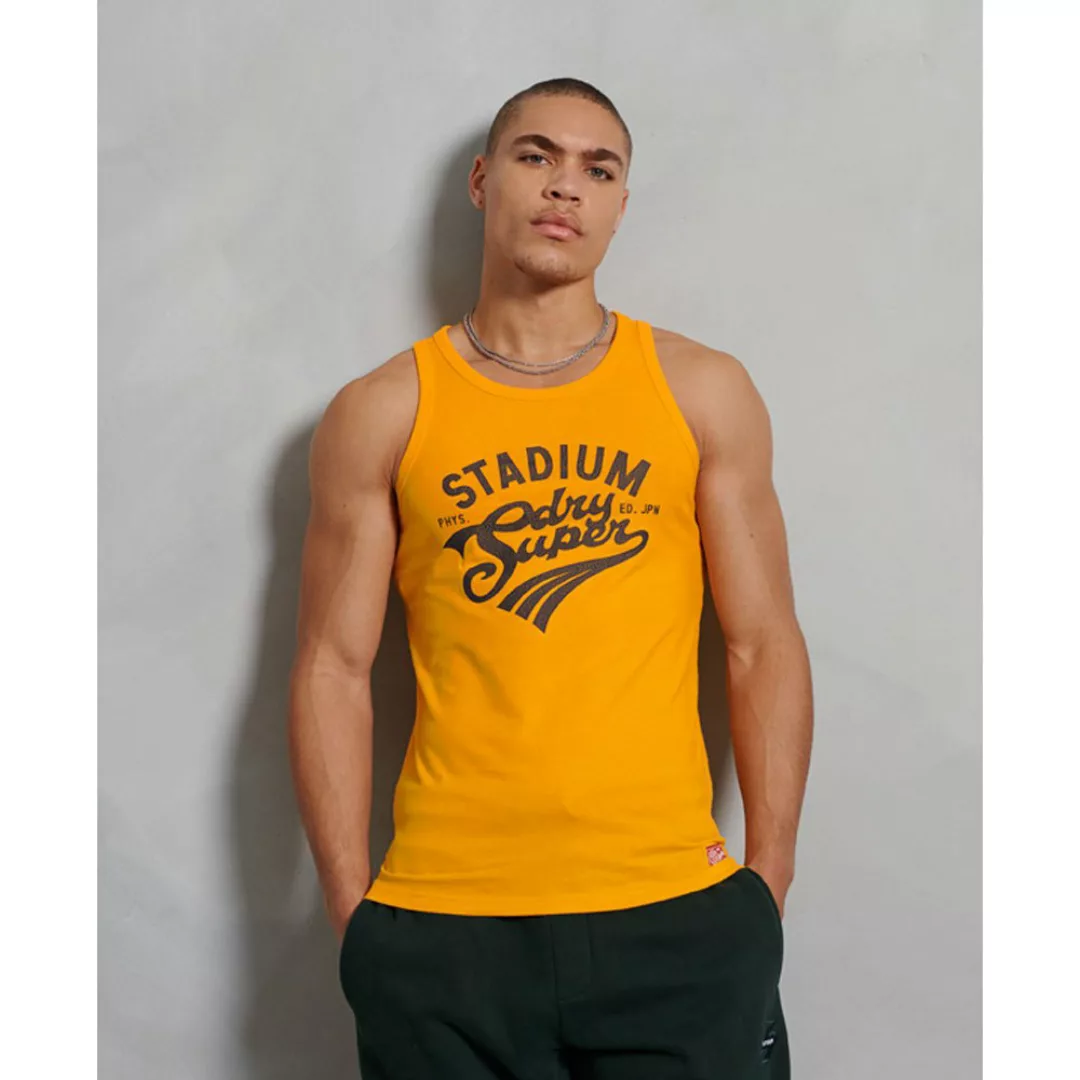 Superdry Collegiate Graphic Ärmelloses T-shirt M Utah Gold günstig online kaufen