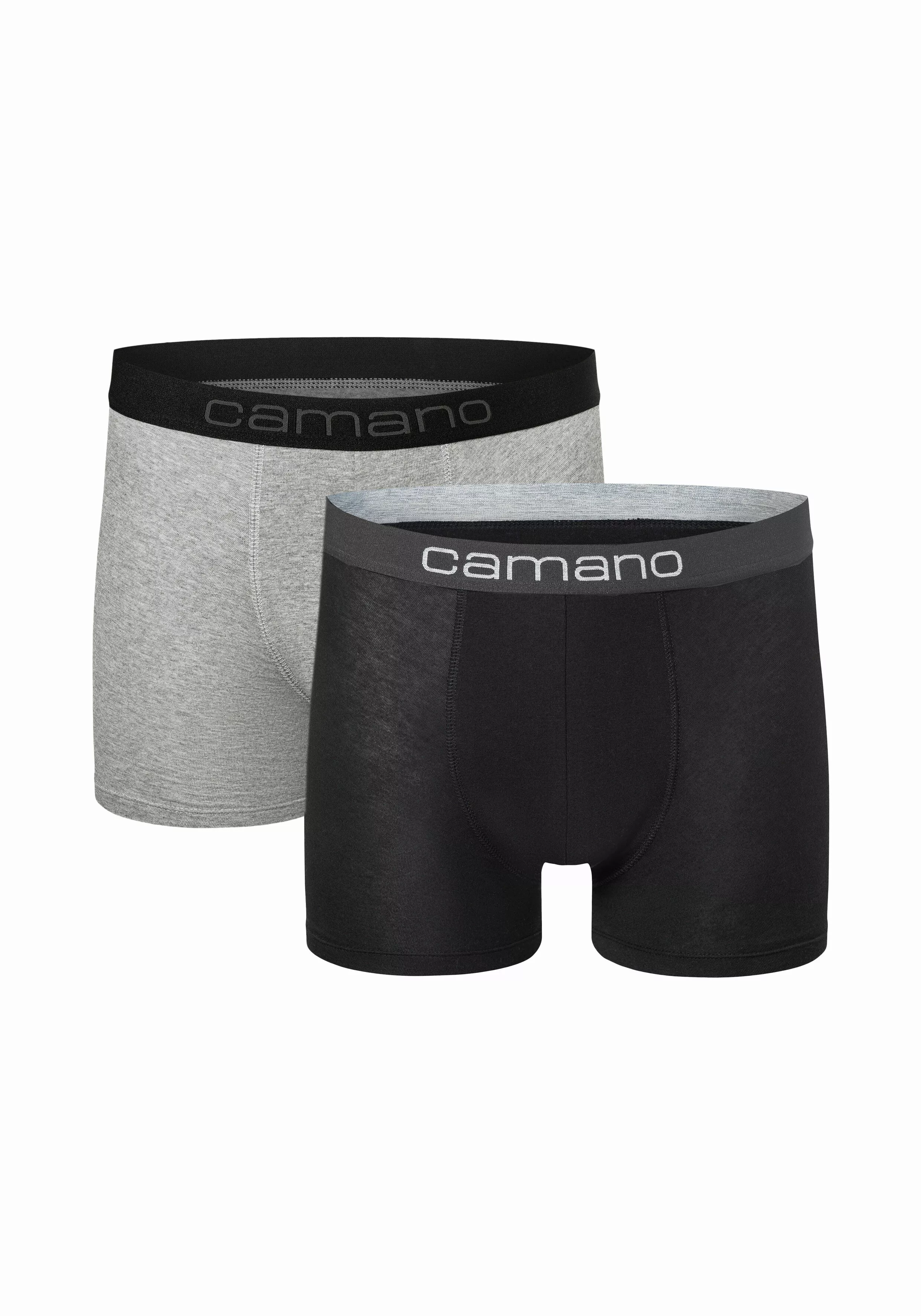Camano Boxershorts, (2er Pack), mit elastischem Logobund günstig online kaufen