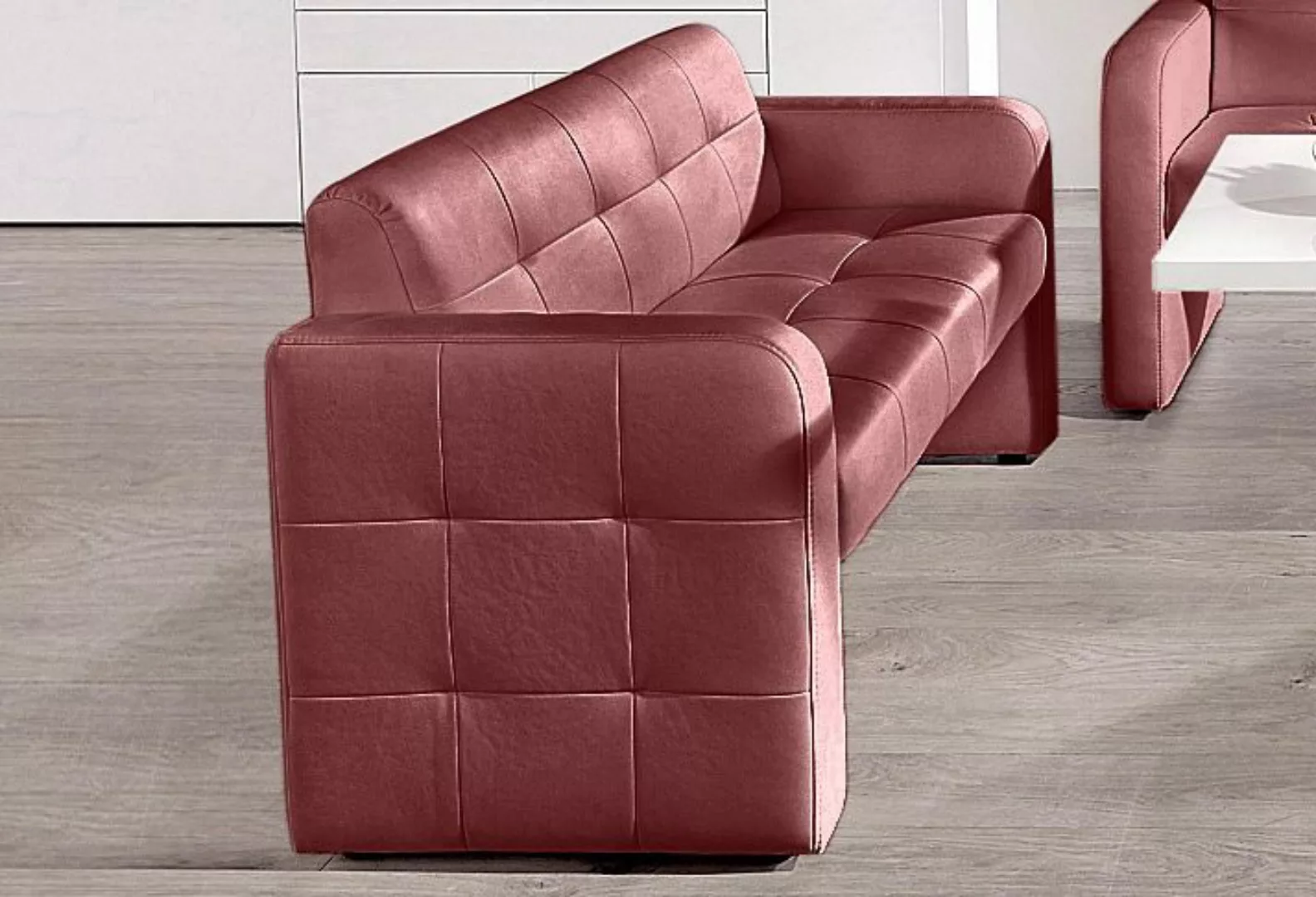 exxpo - sofa fashion 2-Sitzer "Barista, modern und bequem, hoher Sitzkomfor günstig online kaufen