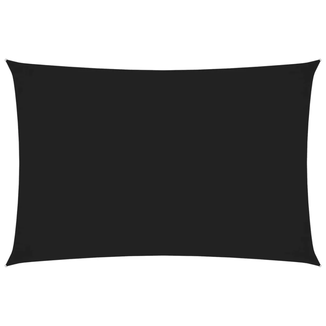 Sonnensegel Oxford-gewebe Rechteckig 2,5x4,5 M Schwarz günstig online kaufen