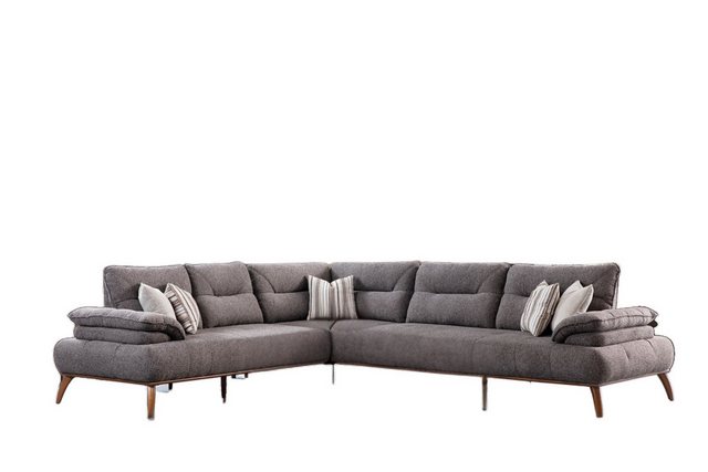 Villa Möbel Ecksofa Graphite, Set, mit Relax-/Bettfunktion durch verstellba günstig online kaufen