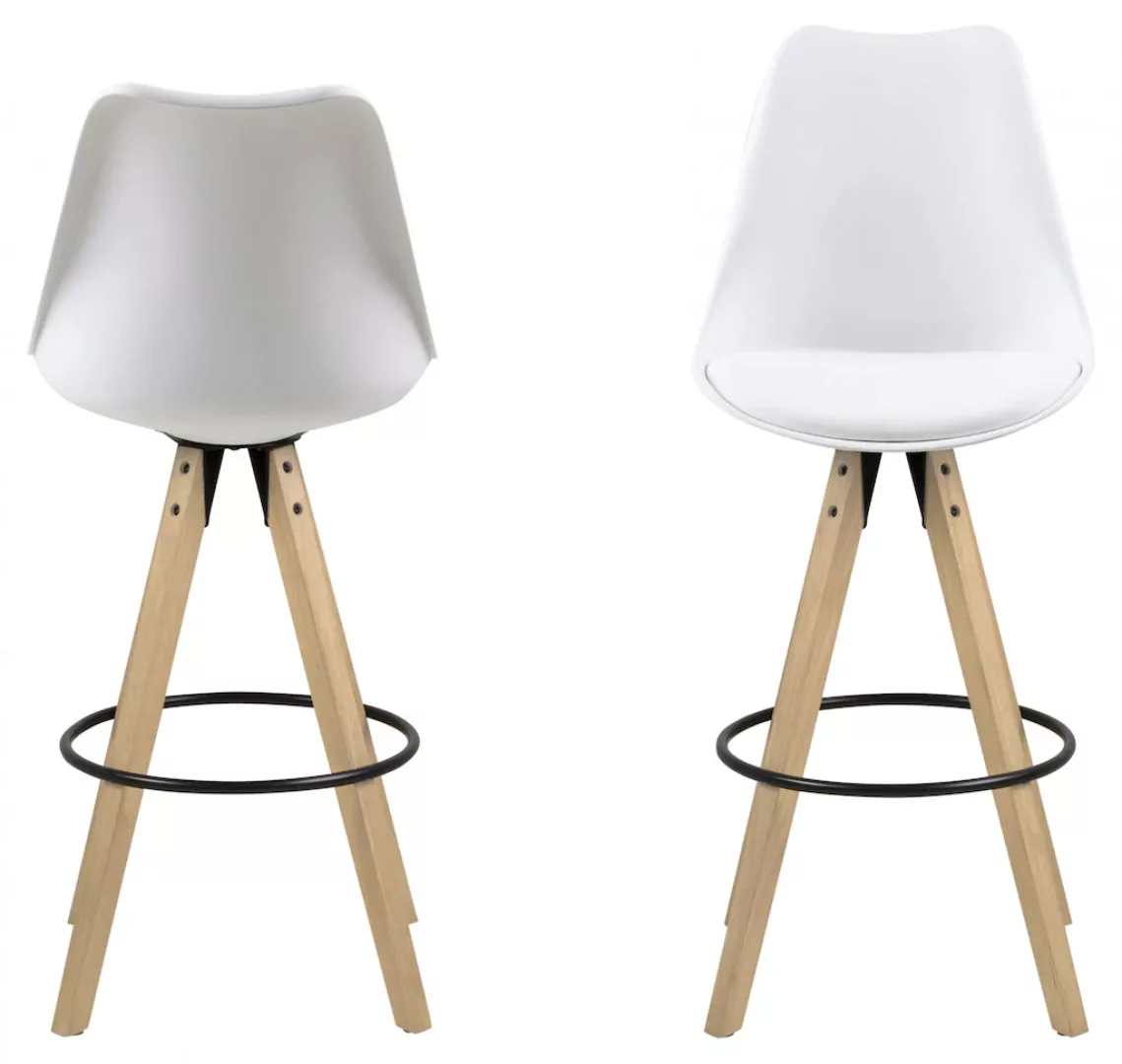 ACTONA GROUP Barhocker "Dian", (Set, 2 St.), Barstuhl, Organisch geformter günstig online kaufen