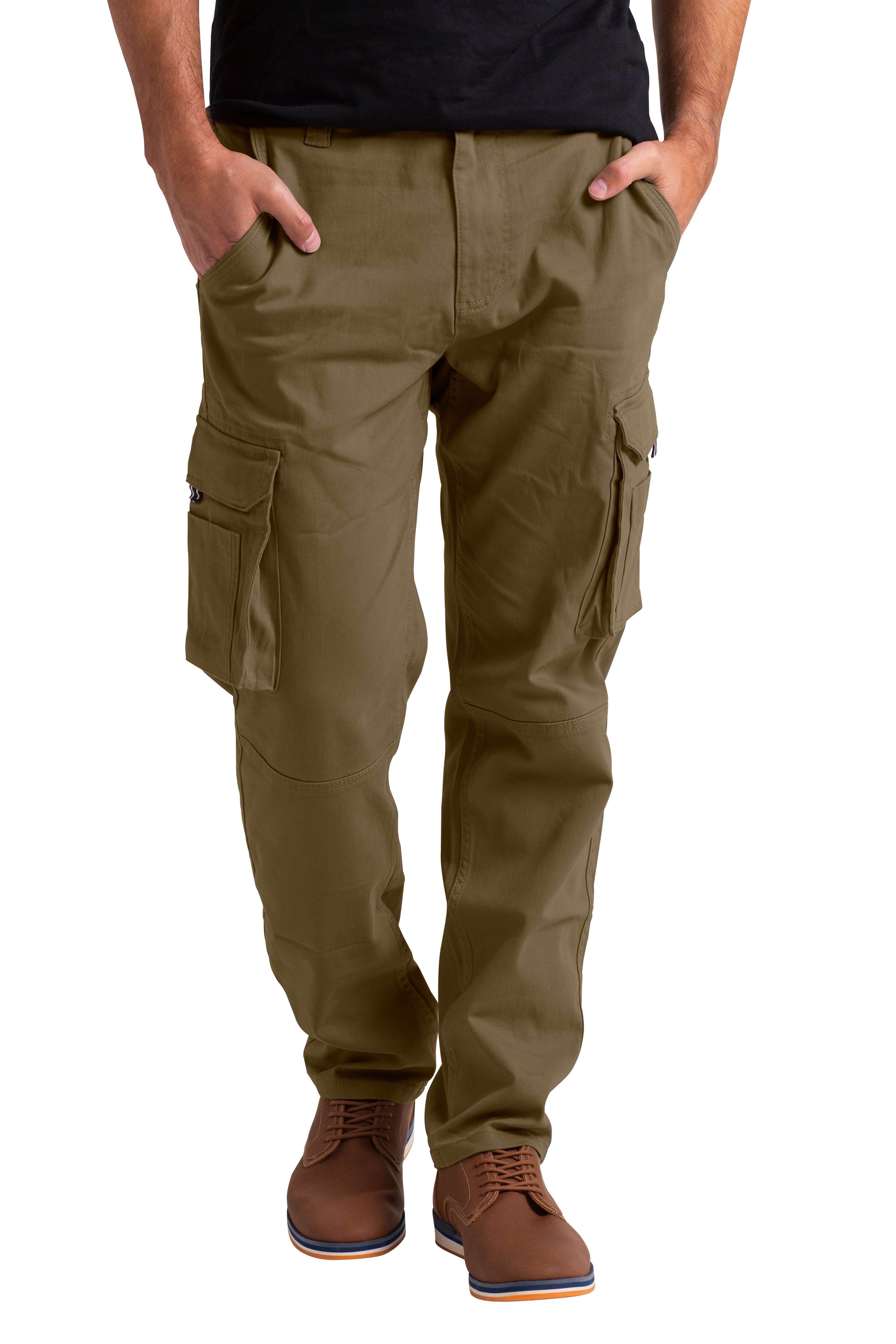 BlauerHafen Cargohose Herren Flex Cargo Arbeitshose günstig online kaufen