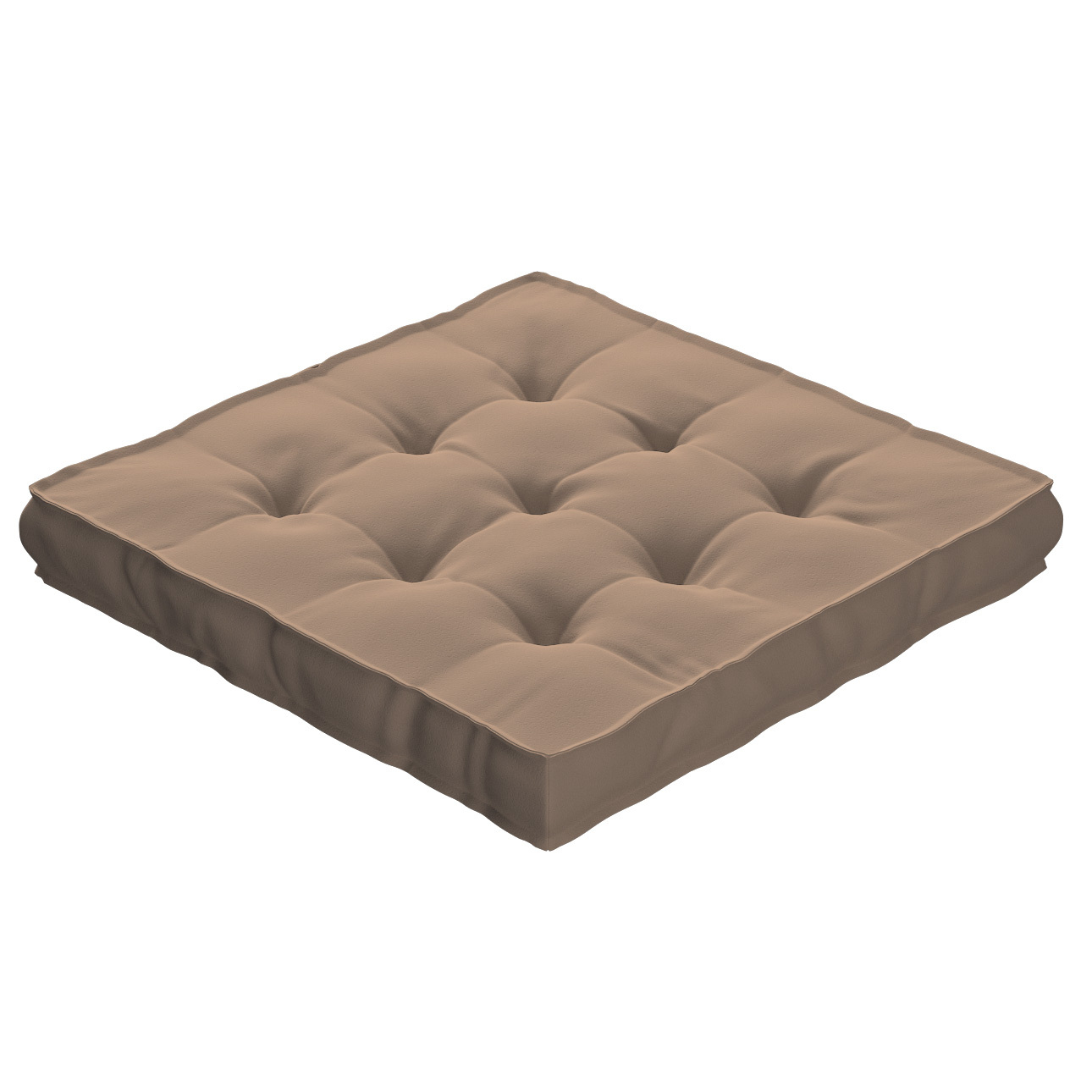 Sitzkissen Jacob mit Handgriff, mocca, 50 x 50 x 10 cm, Crema (144-67) günstig online kaufen