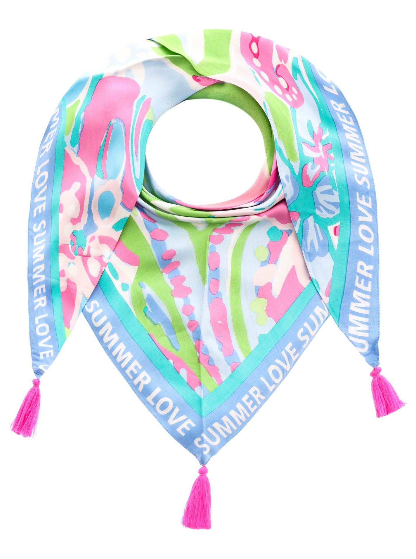 Zwillingsherz Modetuch "Summer Flower Art", mit günstig online kaufen