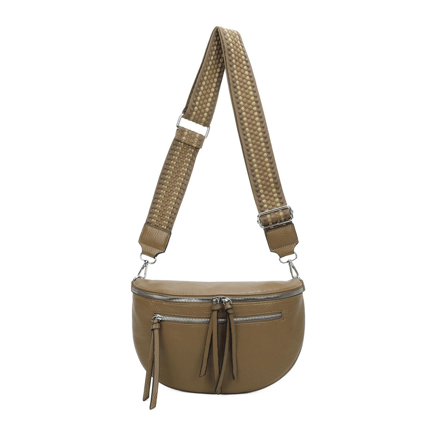 ITALYSHOP24 Bauchtasche Damen Brusttasche Crossover Umhängetasche günstig online kaufen