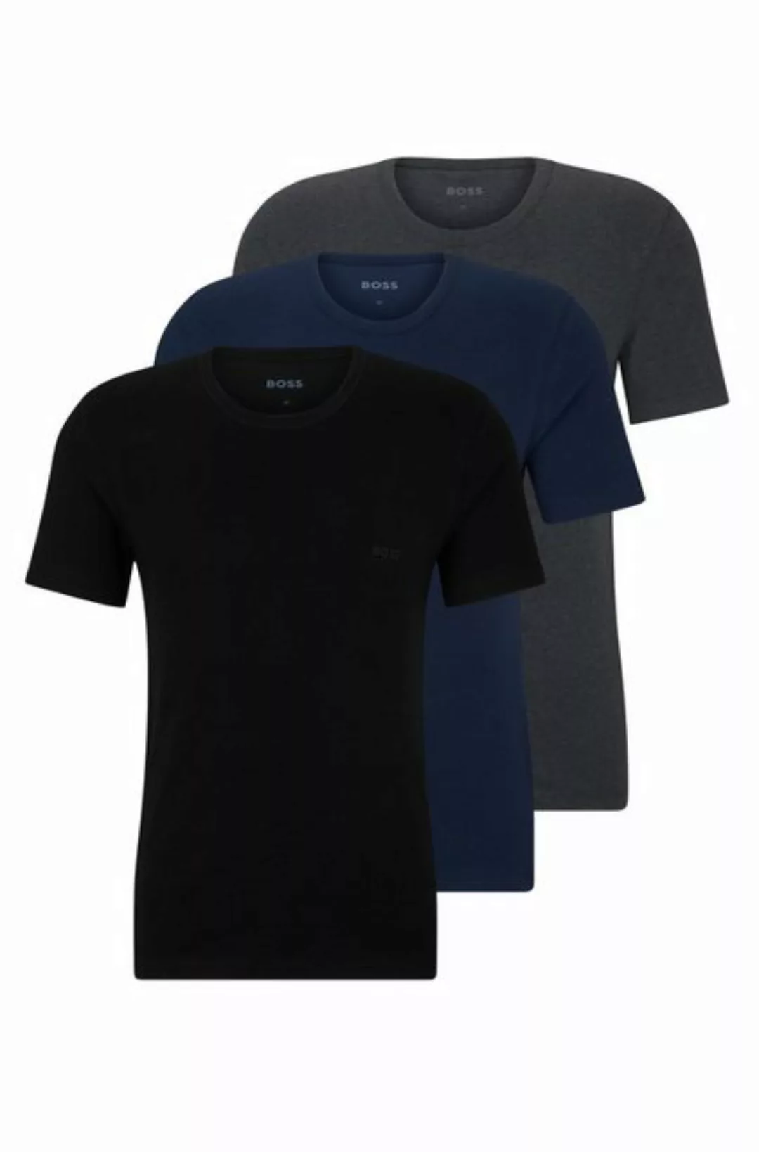 BOSS T-Shirt Herren T-Shirt, 3er Pack - RN 3P Classic günstig online kaufen
