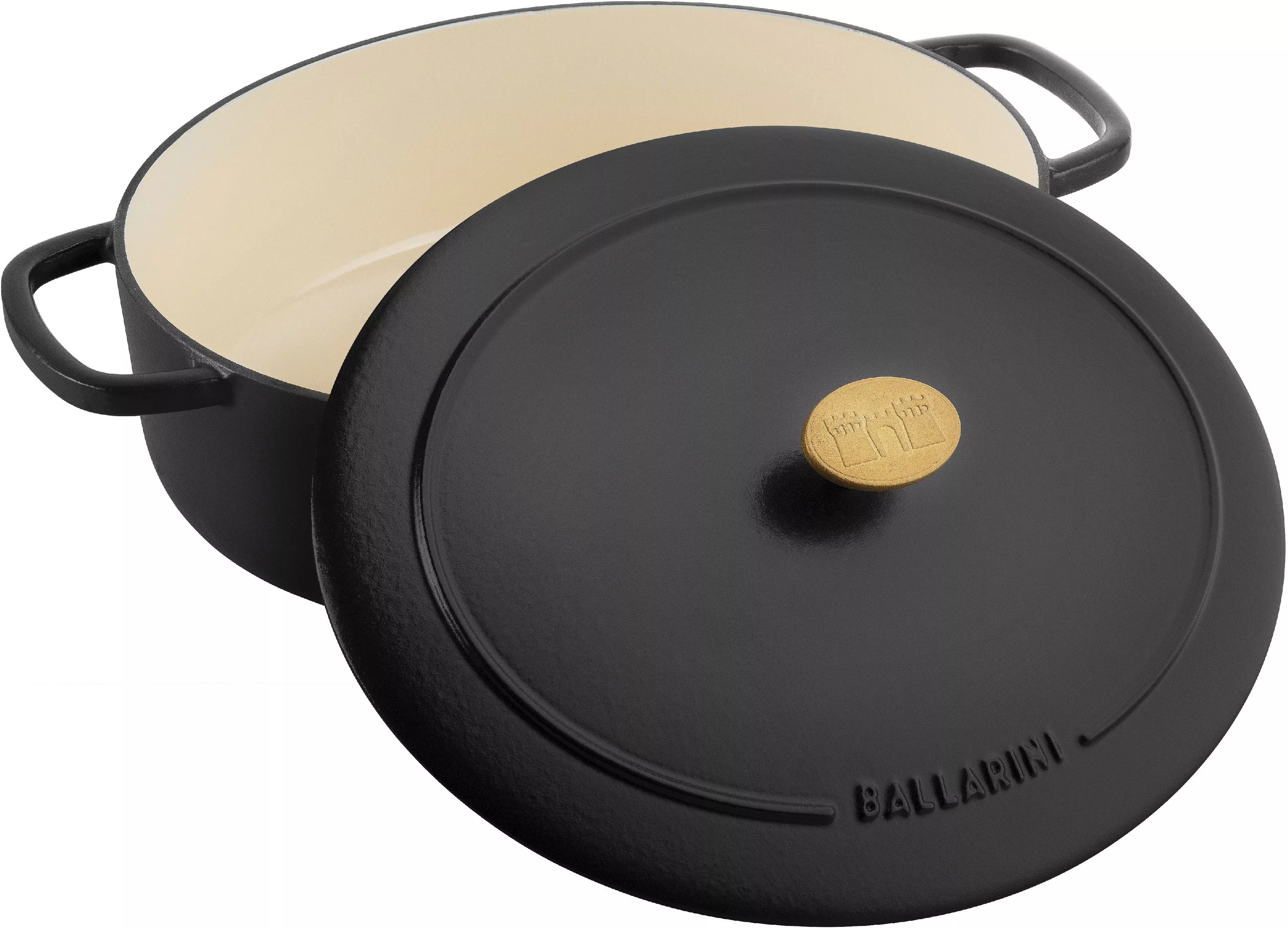 BALLARINI Bräter »Bellamonte Cocotte«, Gusseisen, (1 tlg.), oval, Induktion günstig online kaufen