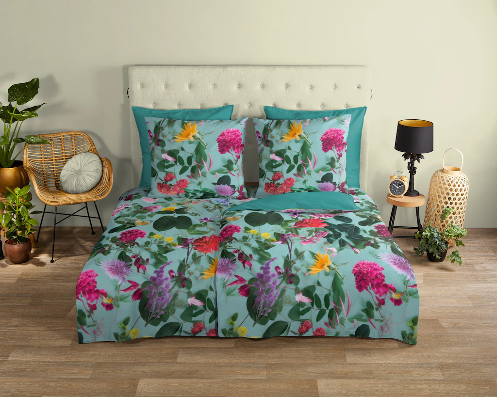 good morning Wendebettwäsche »Imma«, 100% Baumwolle, Renforcé, Reißverschlu günstig online kaufen